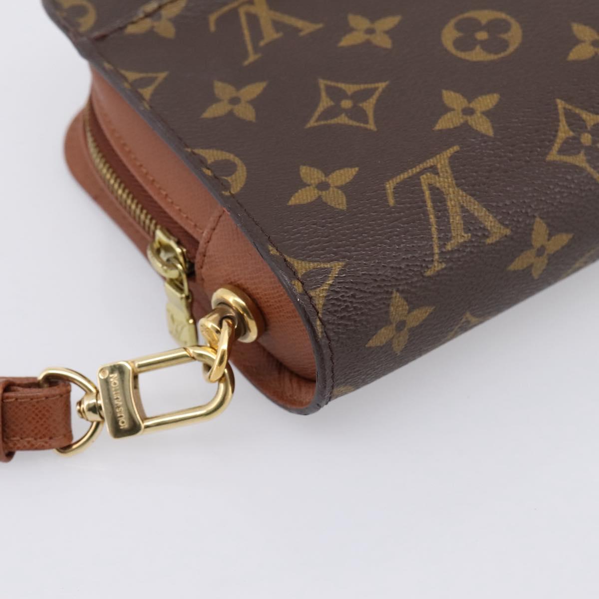 LOUIS VUITTON Monogram Orsay Clutch Bag M51790 LV Auth 198352