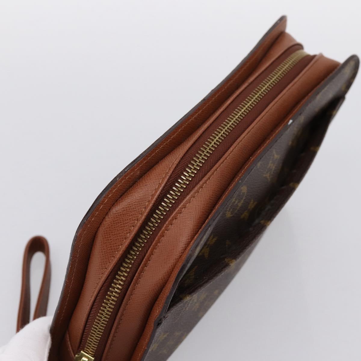 LOUIS VUITTON Monogram Orsay Clutch Bag M51790 LV Auth 198352