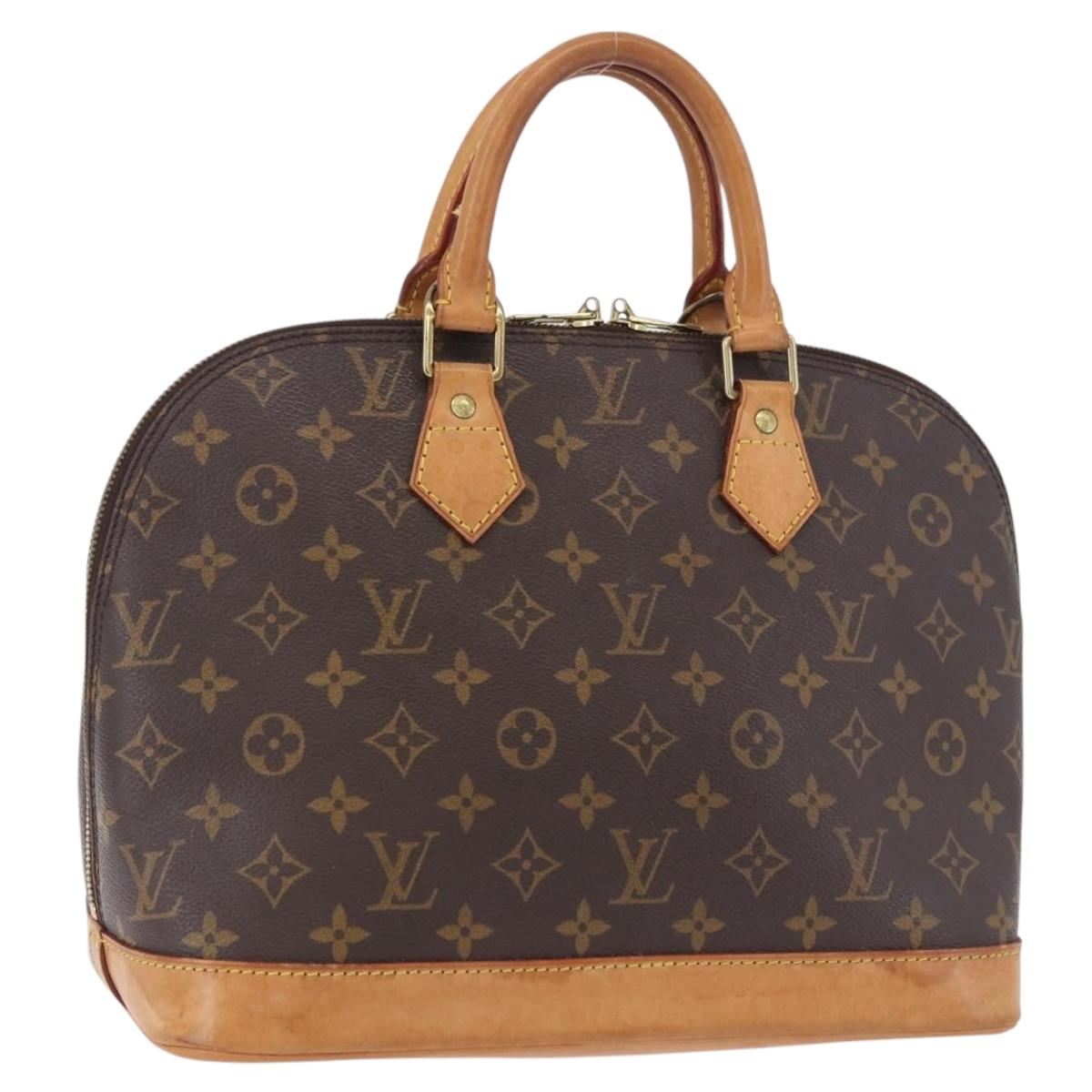 LOUIS VUITTON Monogram Alma Hand Bag M51130 LV Auth 198362A
