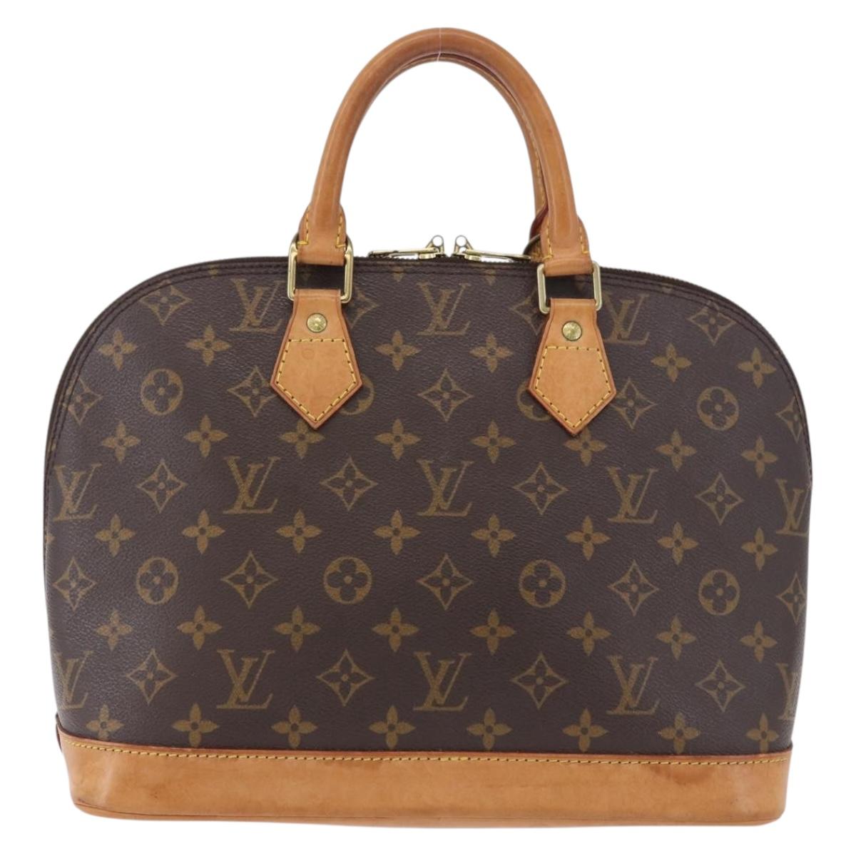 LOUIS VUITTON Monogram Alma Hand Bag M51130 LV Auth 198362A
