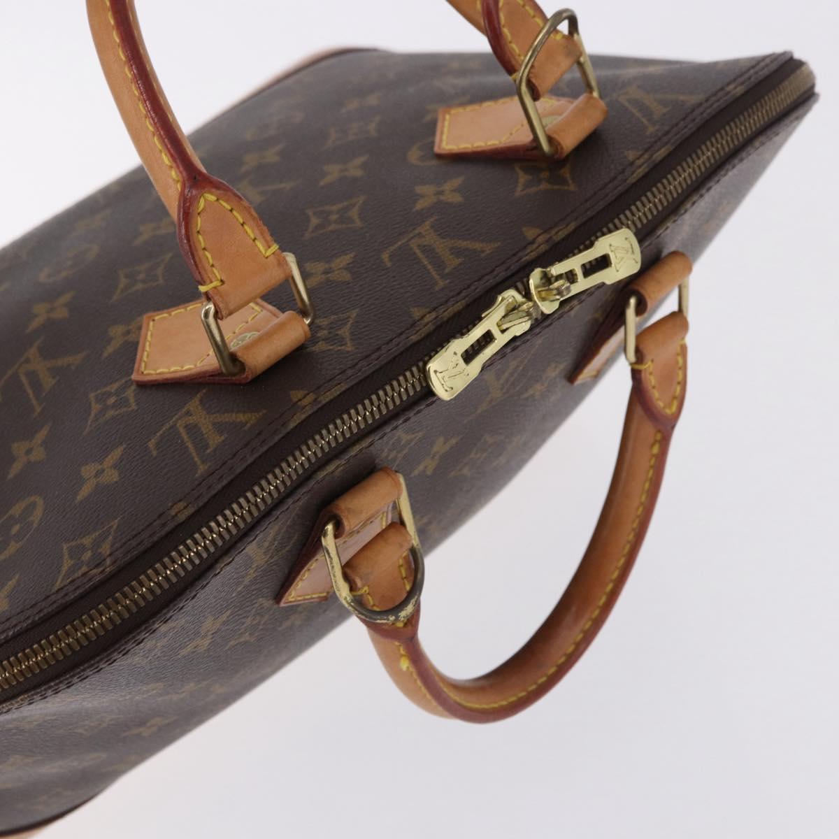 LOUIS VUITTON Monogram Alma Hand Bag M51130 LV Auth 198362A