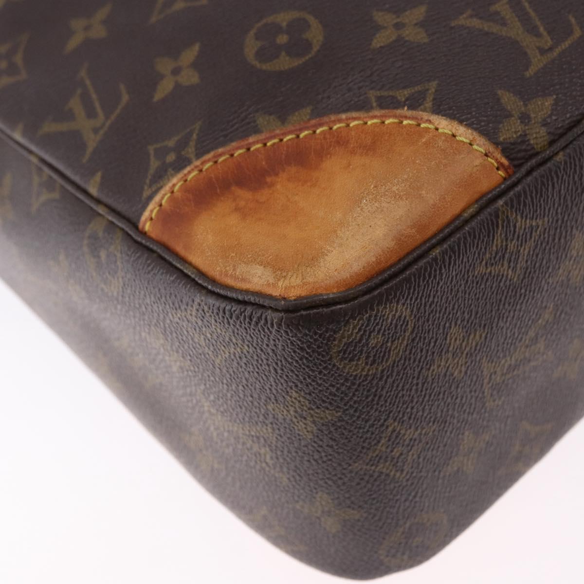 LOUIS VUITTON Monogram Boulogne 35 Shoulder Bag M51260 LV Auth 198363