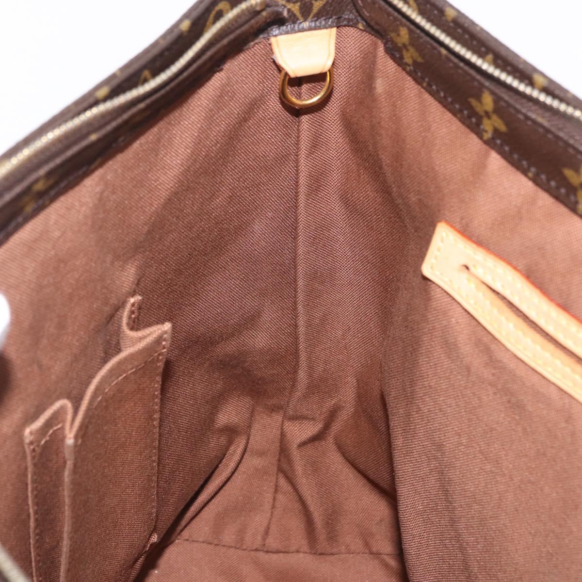LOUIS VUITTON Monogram Cabas Mezzo Tote Bag M51151 LV Auth 198366