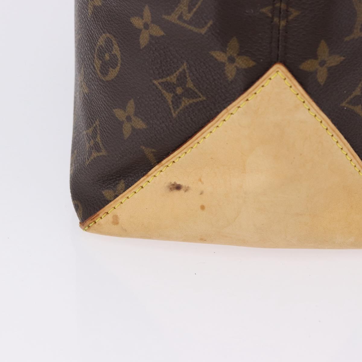 LOUIS VUITTON Monogram Cabas Mezzo Tote Bag M51151 LV Auth 198366