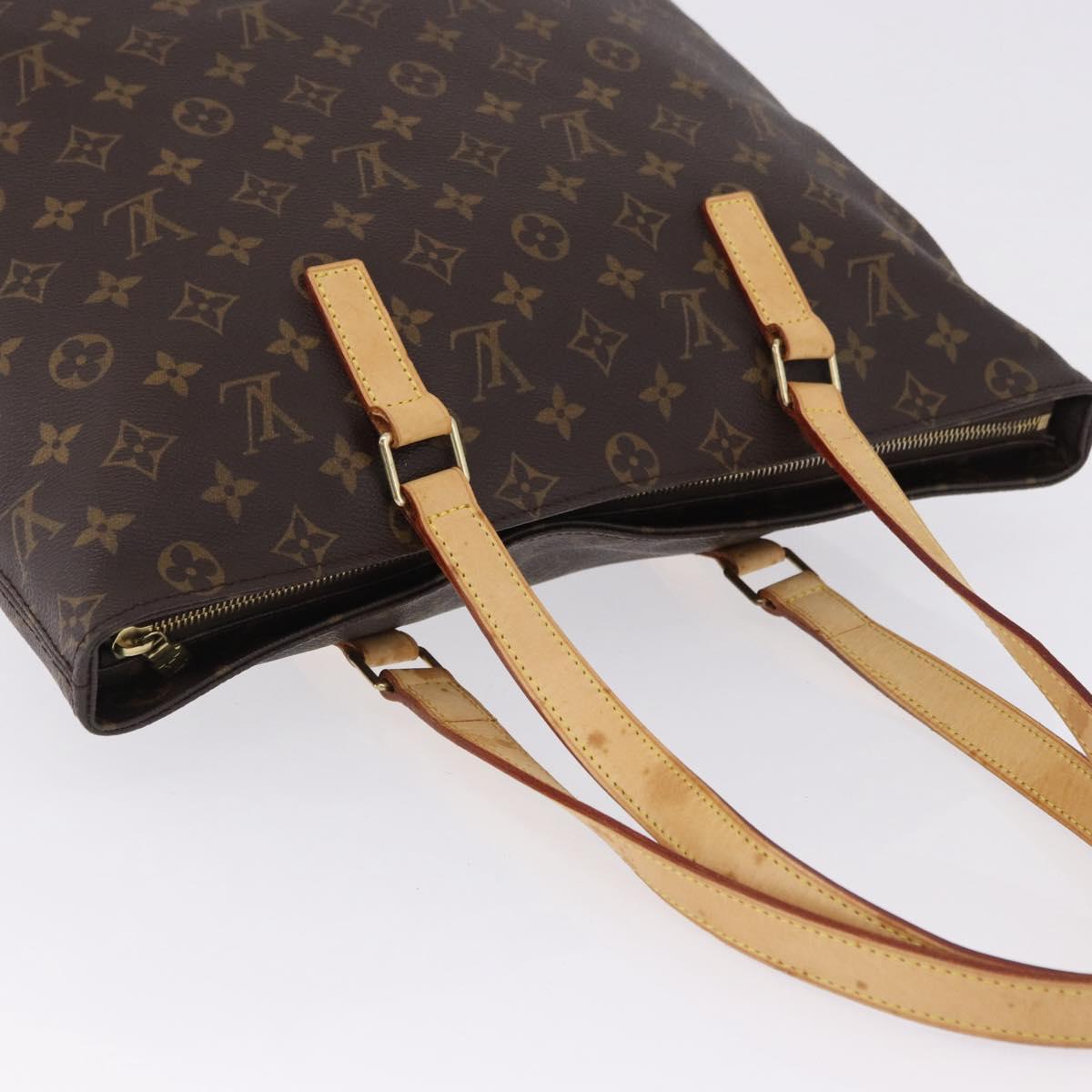 LOUIS VUITTON Monogram Cabas Mezzo Tote Bag M51151 LV Auth 198366