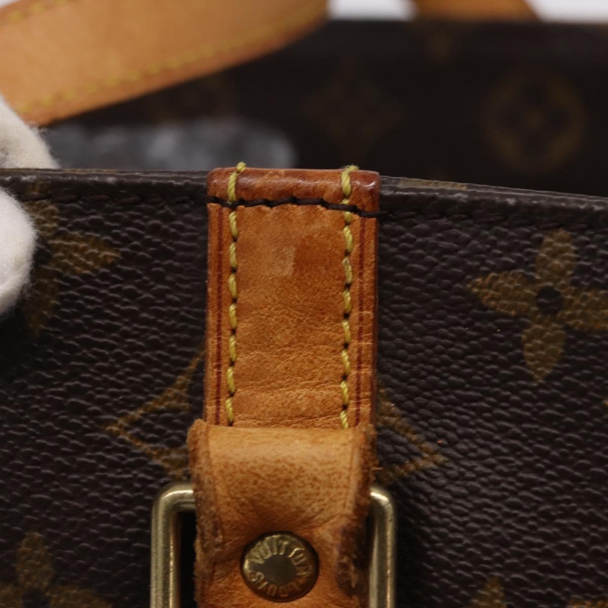 LOUIS VUITTON Monogram Sac Shopping Tote Bag M51108 LV Auth 198367