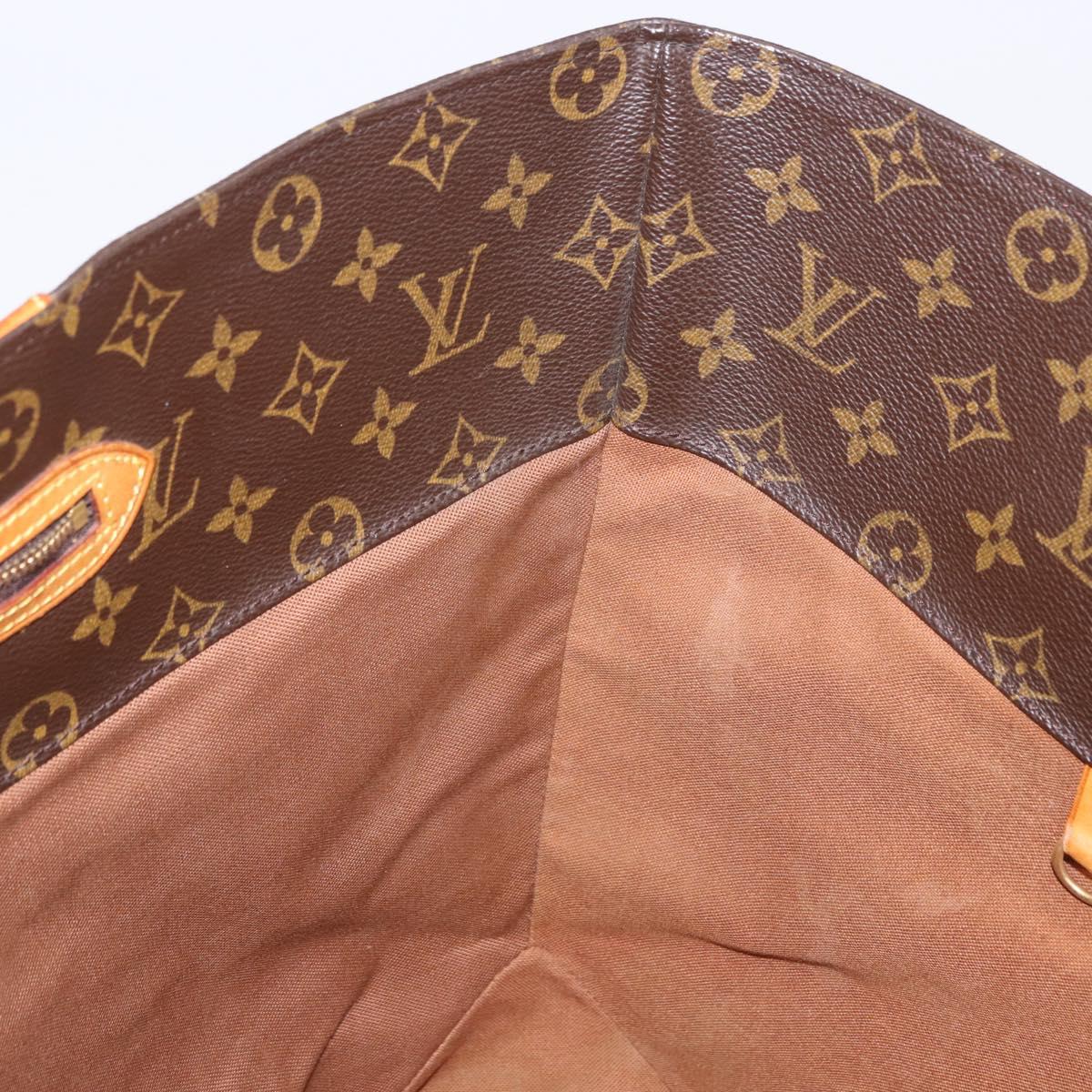LOUIS VUITTON Monogram Sac Shopping Tote Bag M51108 LV Auth 198367