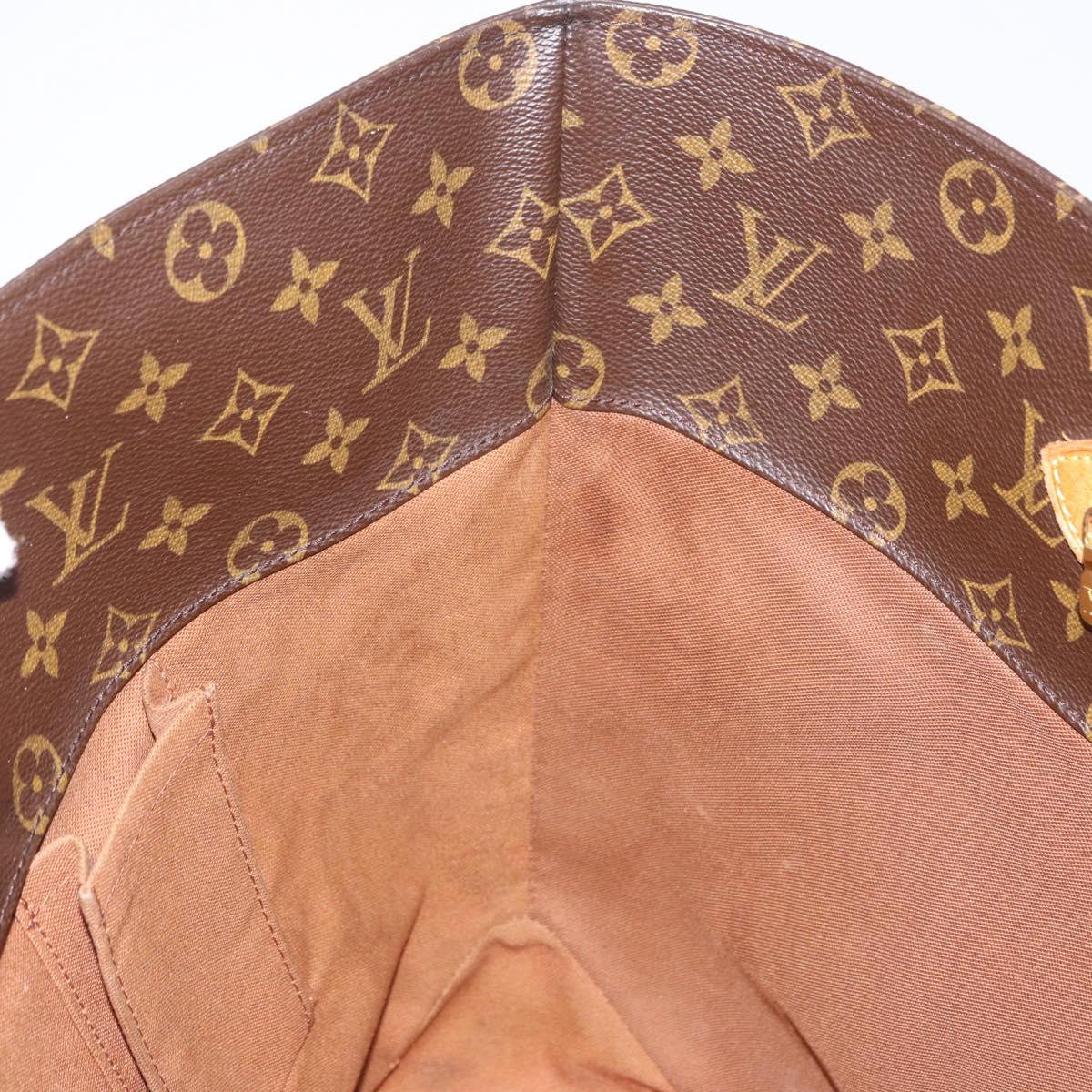 LOUIS VUITTON Monogram Sac Shopping Tote Bag M51108 LV Auth 198367
