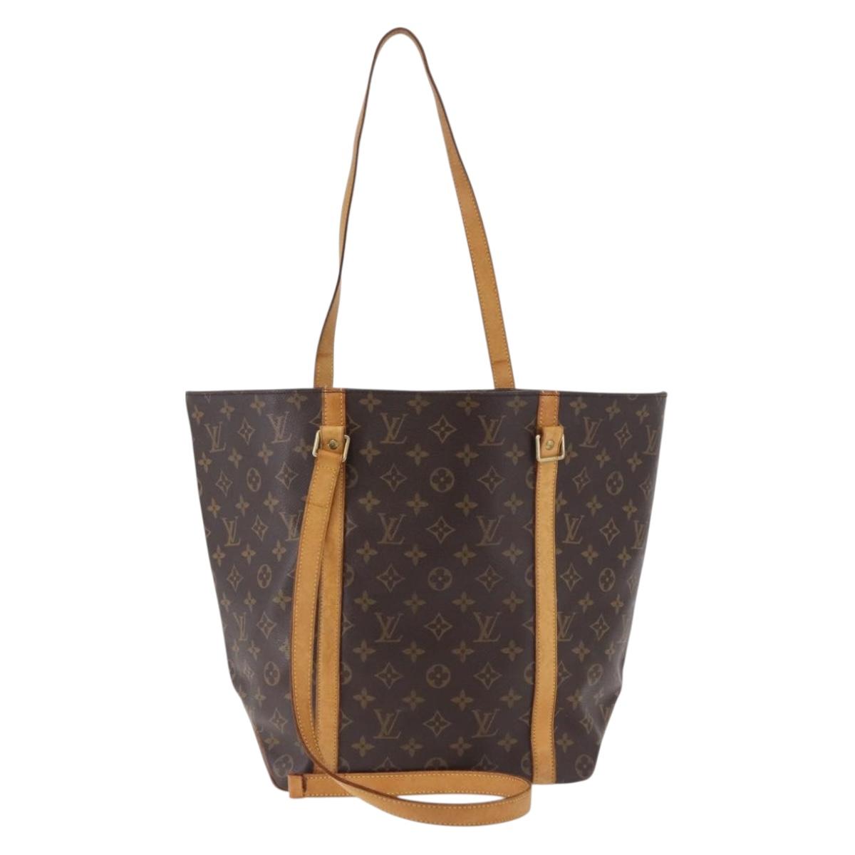LOUIS VUITTON Monogram Sac Shopping Tote Bag M51108 LV Auth 198367