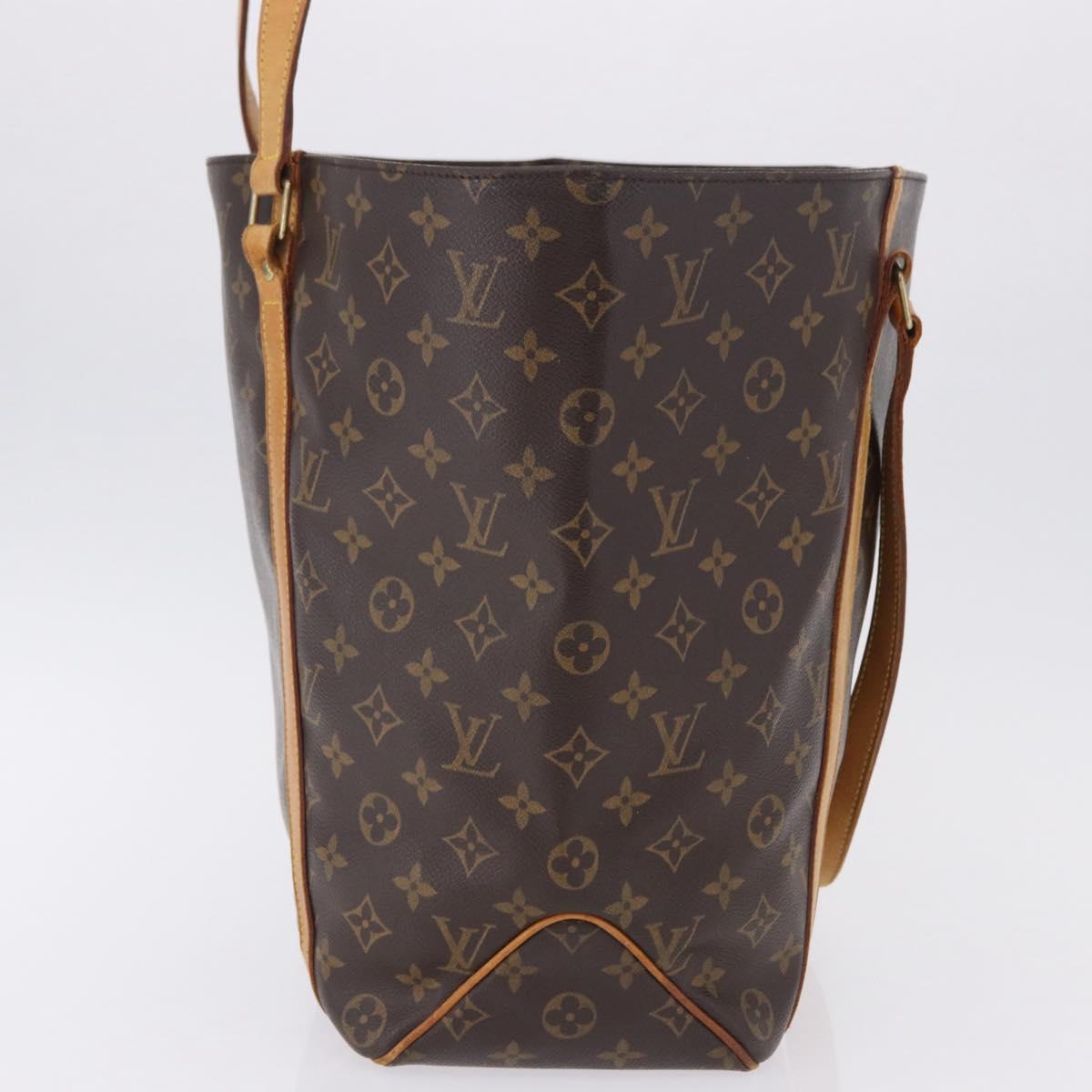 LOUIS VUITTON Monogram Sac Shopping Tote Bag M51108 LV Auth 198367