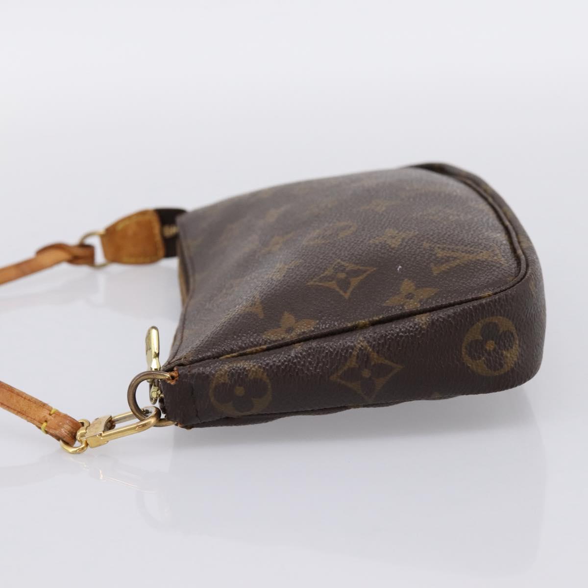 LOUIS VUITTON Monogram Pochette Accessoires Pouch M51980 LV Auth 198370