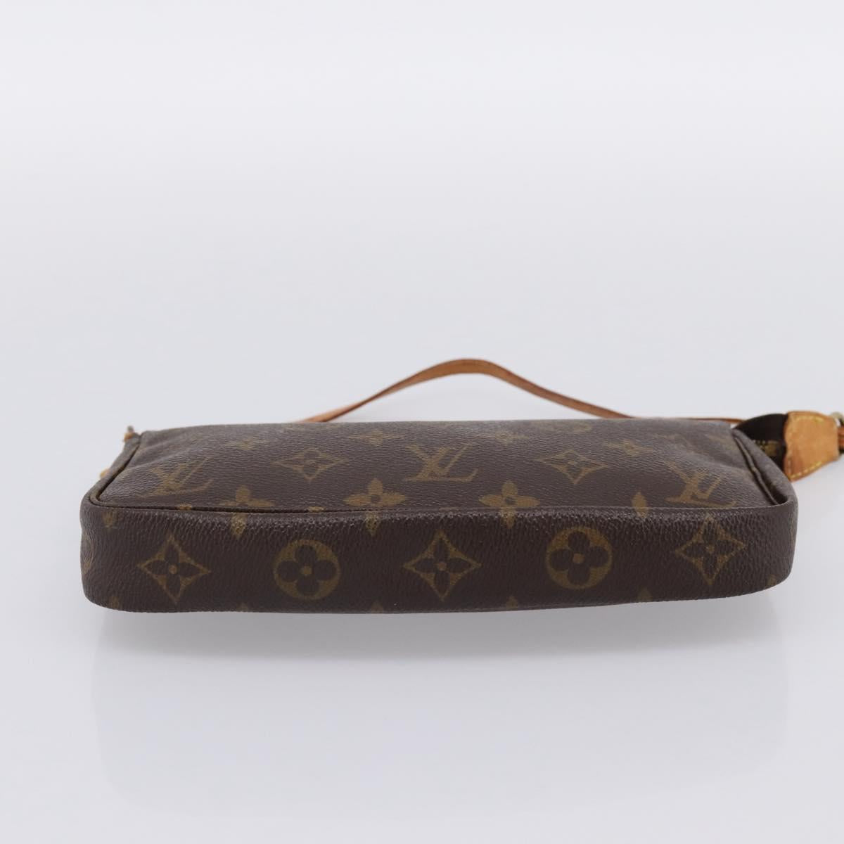 LOUIS VUITTON Monogram Pochette Accessoires Pouch M51980 LV Auth 198370