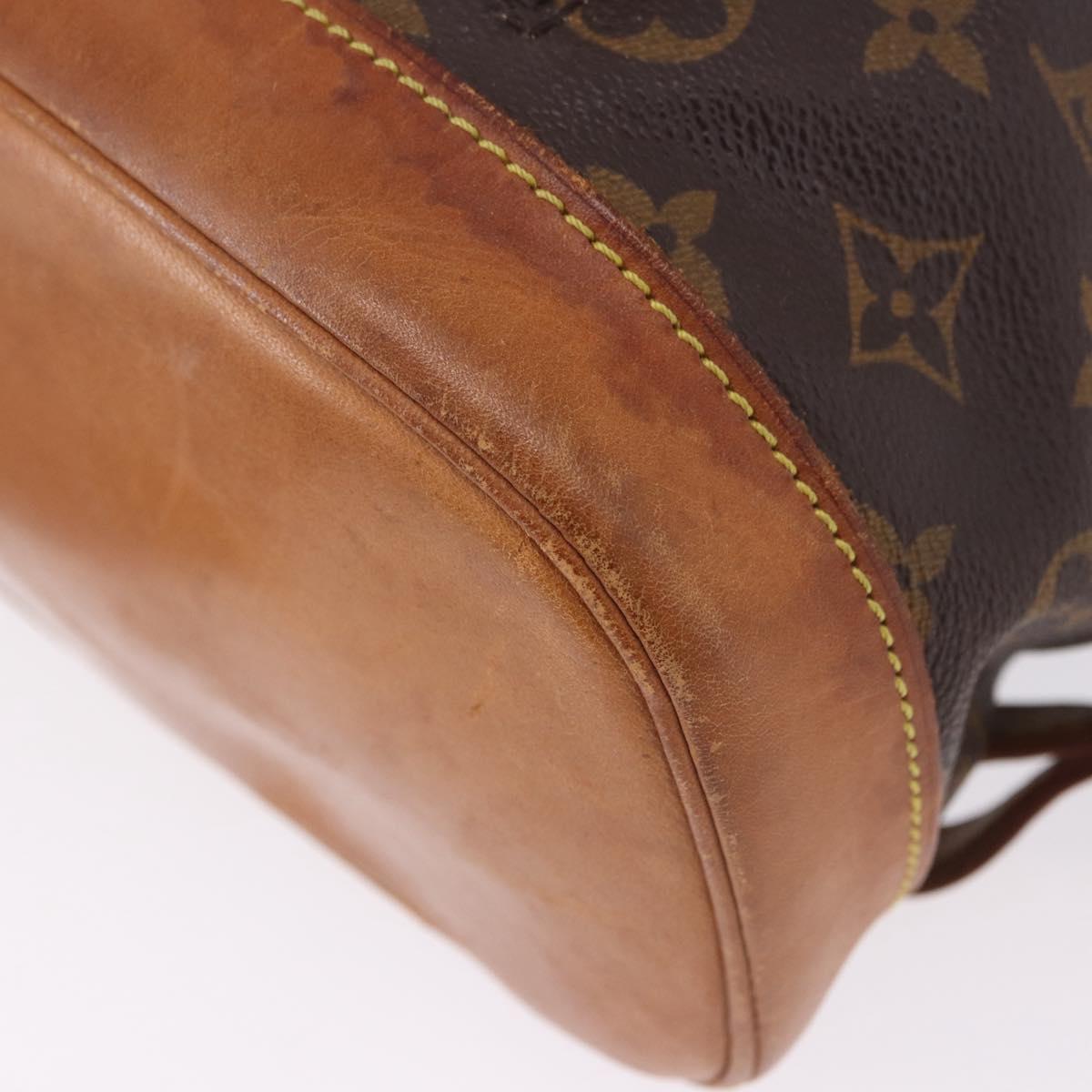 LOUIS VUITTON Monogram Montsouris MM Backpack M51136 LV Auth 198374