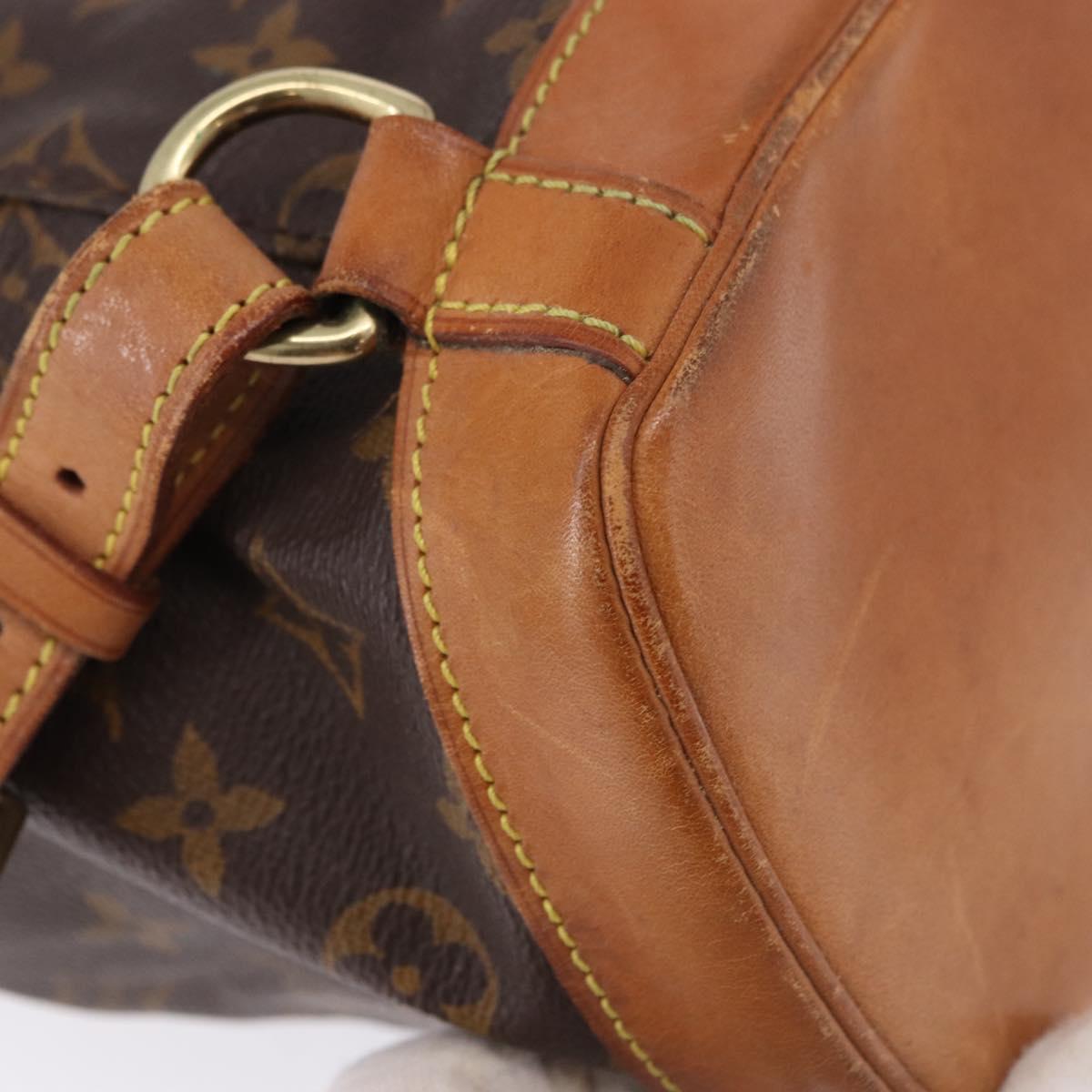 LOUIS VUITTON Monogram Montsouris MM Backpack M51136 LV Auth 198374