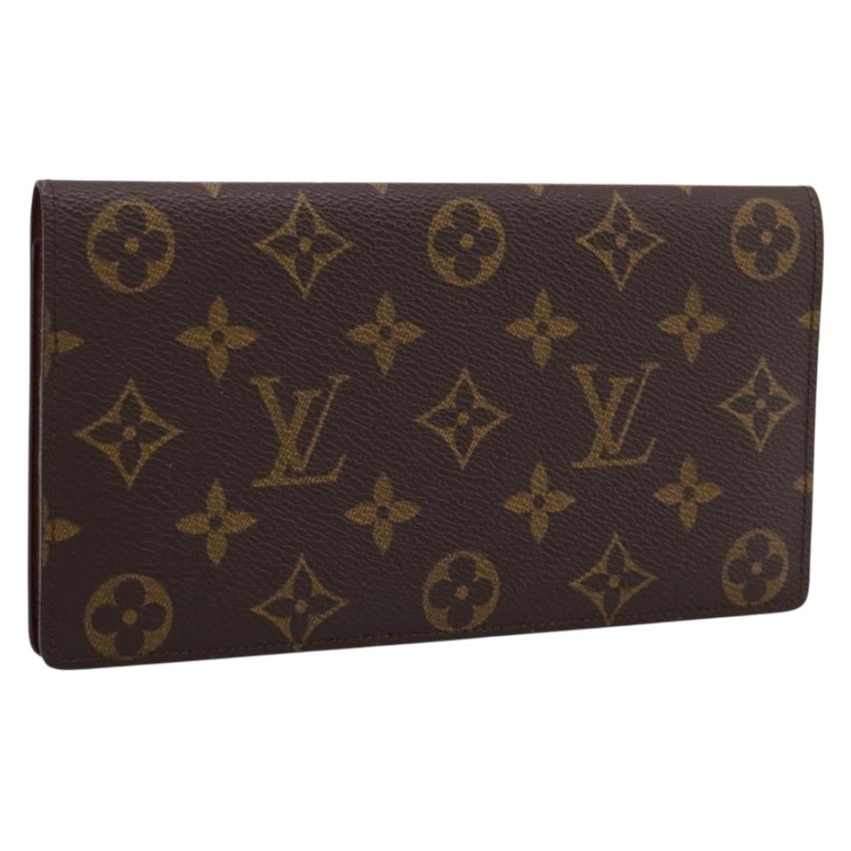 LOUIS VUITTON Monogram Card Case M60929 LV Auth 198395V