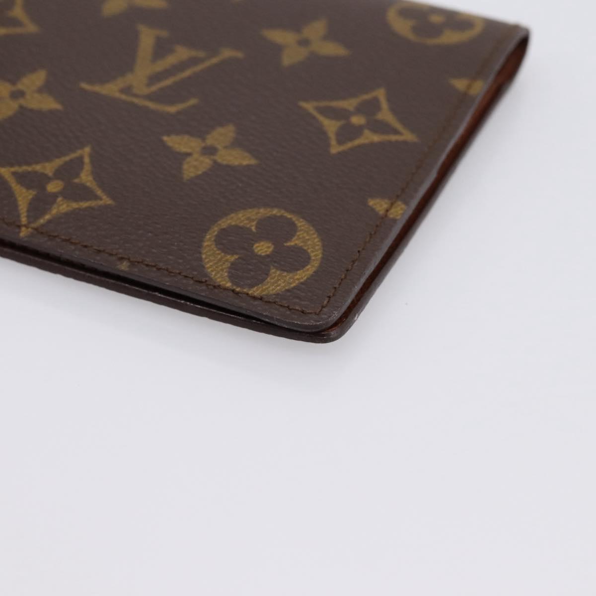 LOUIS VUITTON Monogram Card Case M60929 LV Auth 198395V