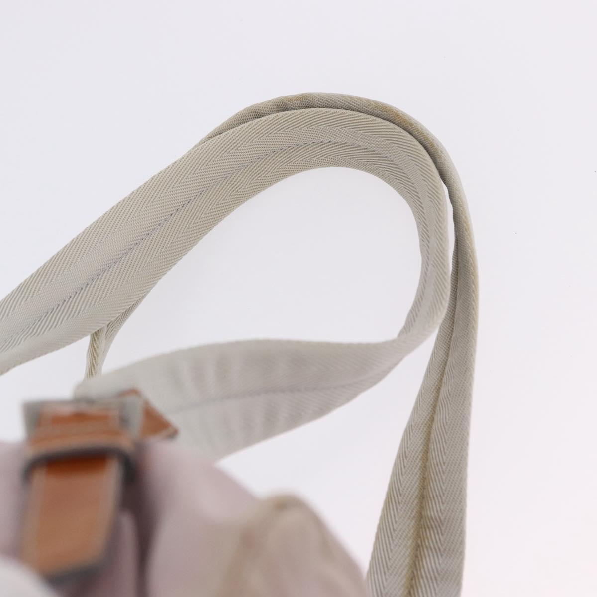 PRADA Backpack Nylon Pink Silver Auth 198471