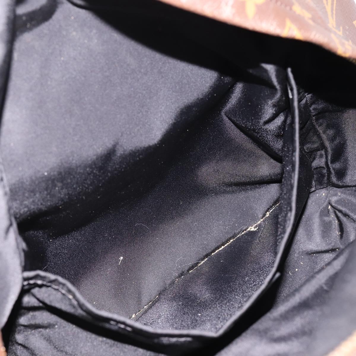LOUIS VUITTON Monogram Palm Springs MM Backpack M44874 LV Auth 198473