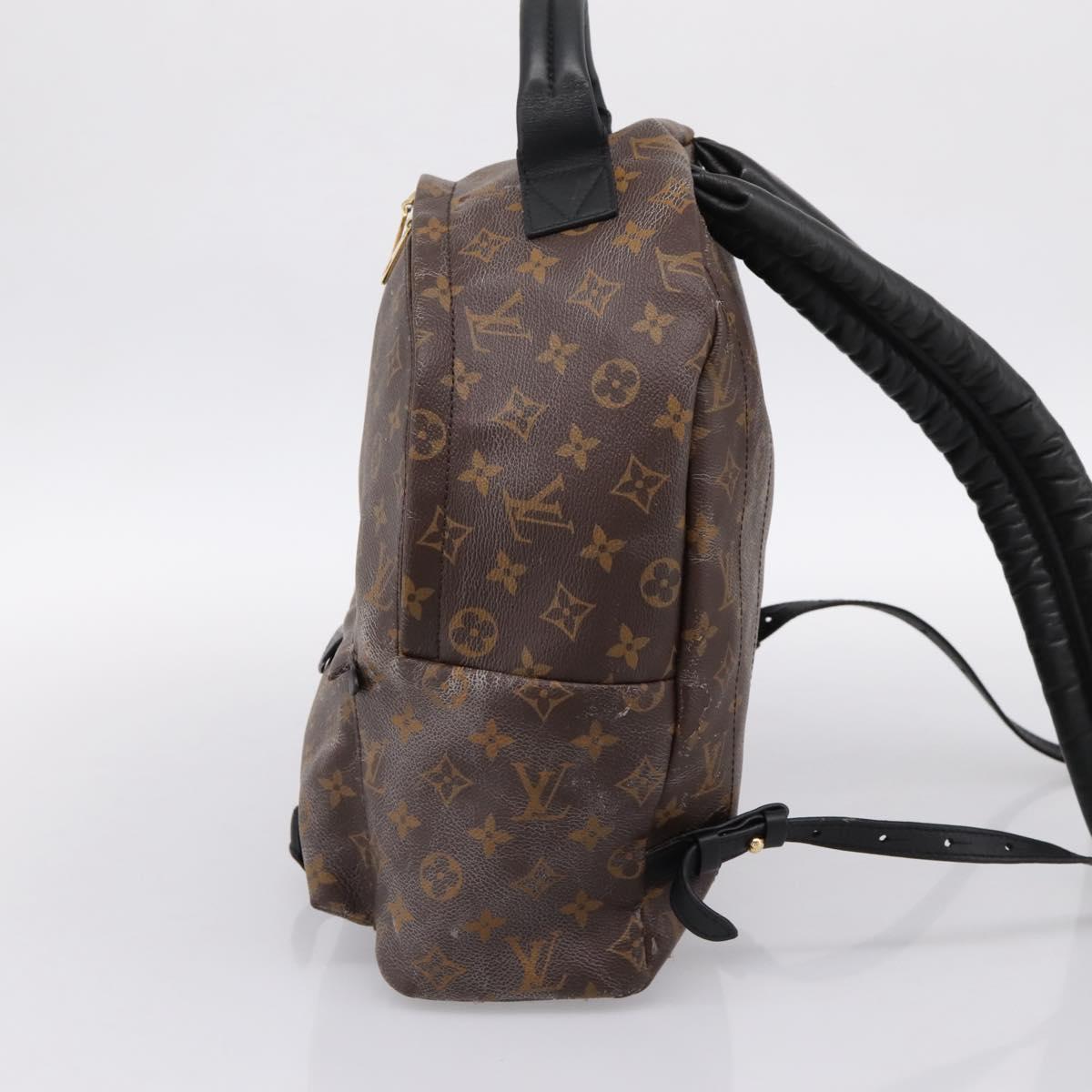 LOUIS VUITTON Monogram Palm Springs MM Backpack M44874 LV Auth 198473