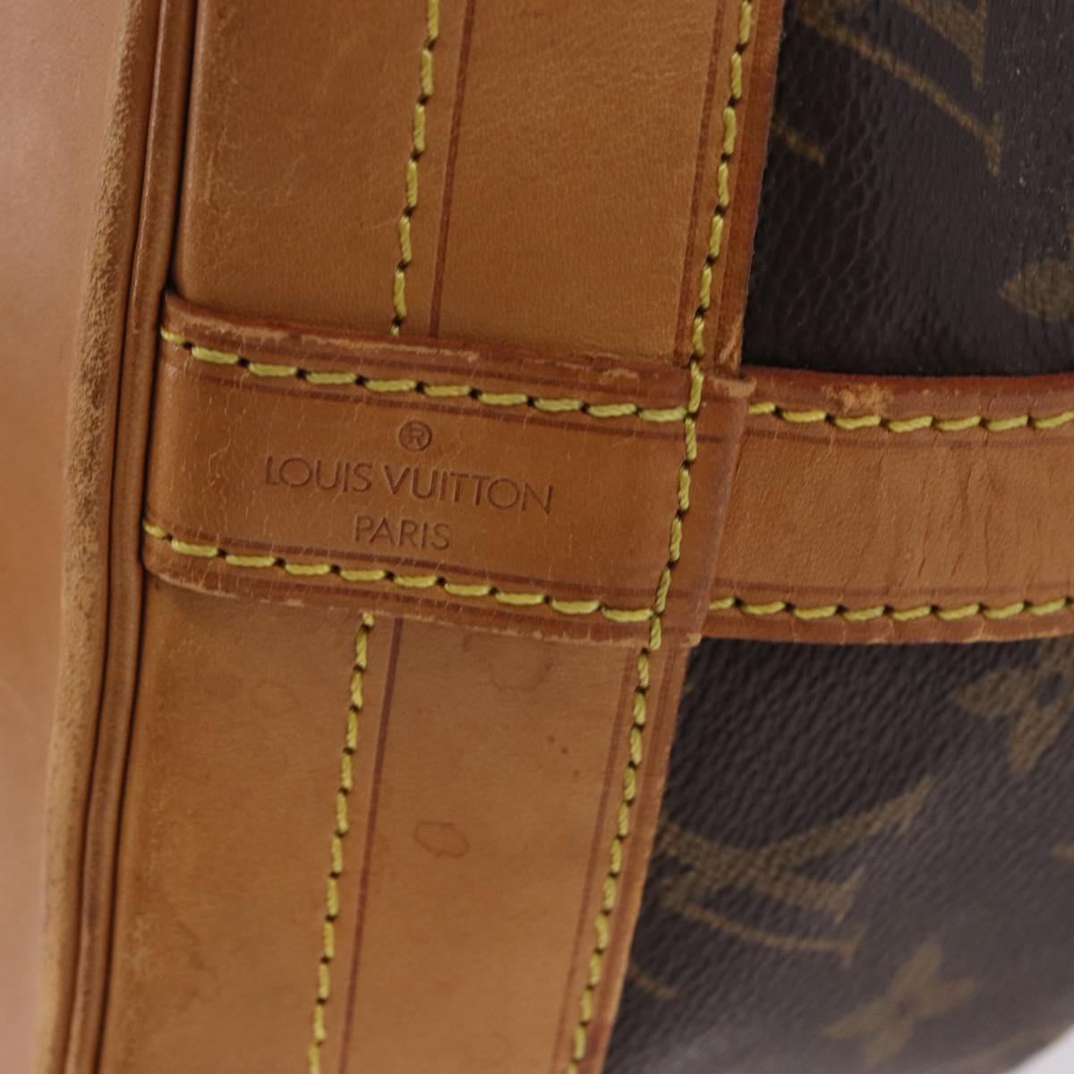 LOUIS VUITTON Monogram Noe Shoulder Bag M42224 LV Auth 198474