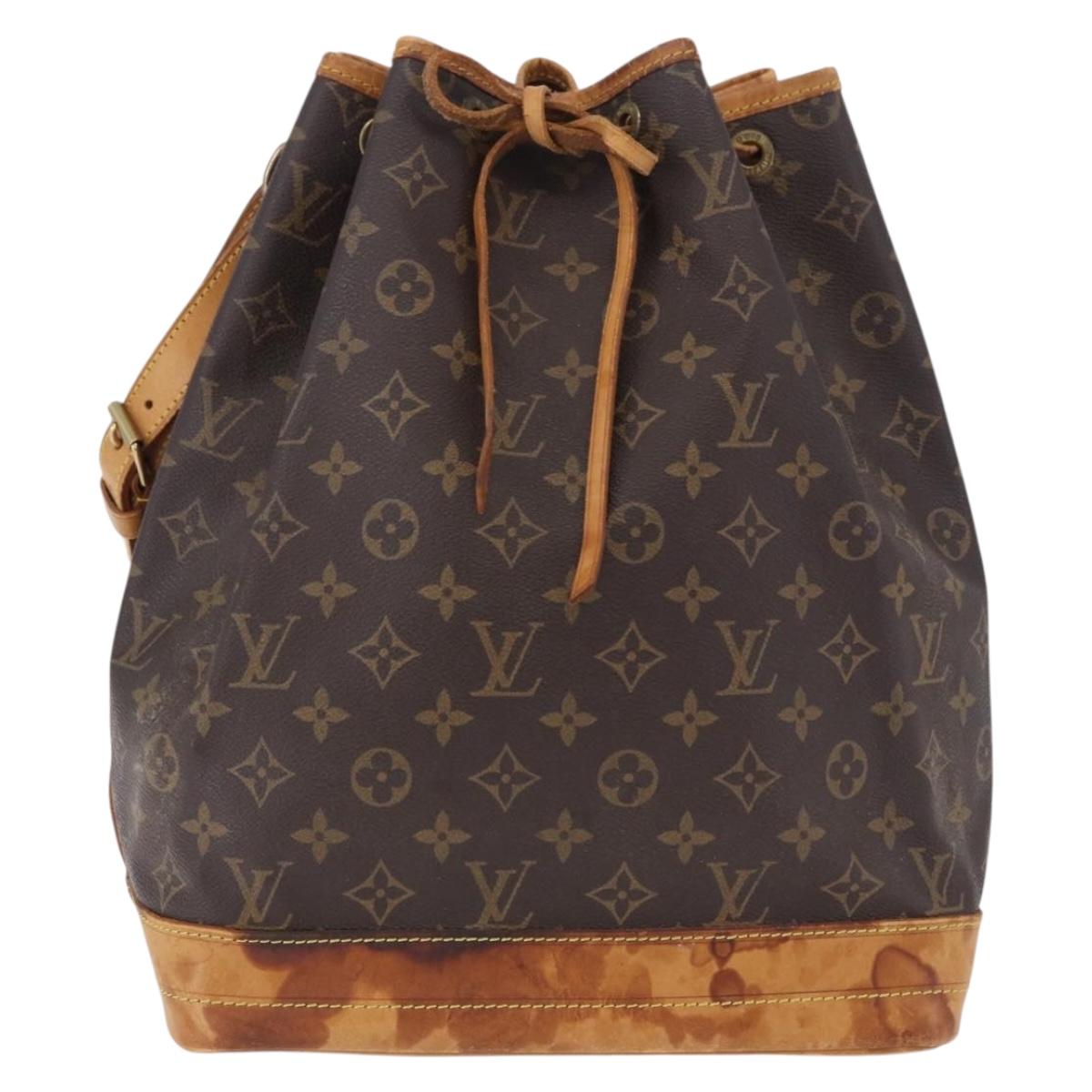 LOUIS VUITTON Monogram Noe Shoulder Bag M42224 LV Auth 198474