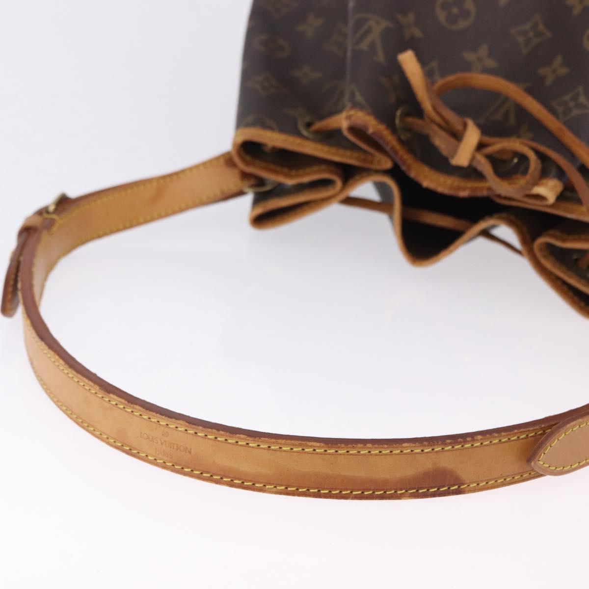 LOUIS VUITTON Monogram Noe Shoulder Bag M42224 LV Auth 198474