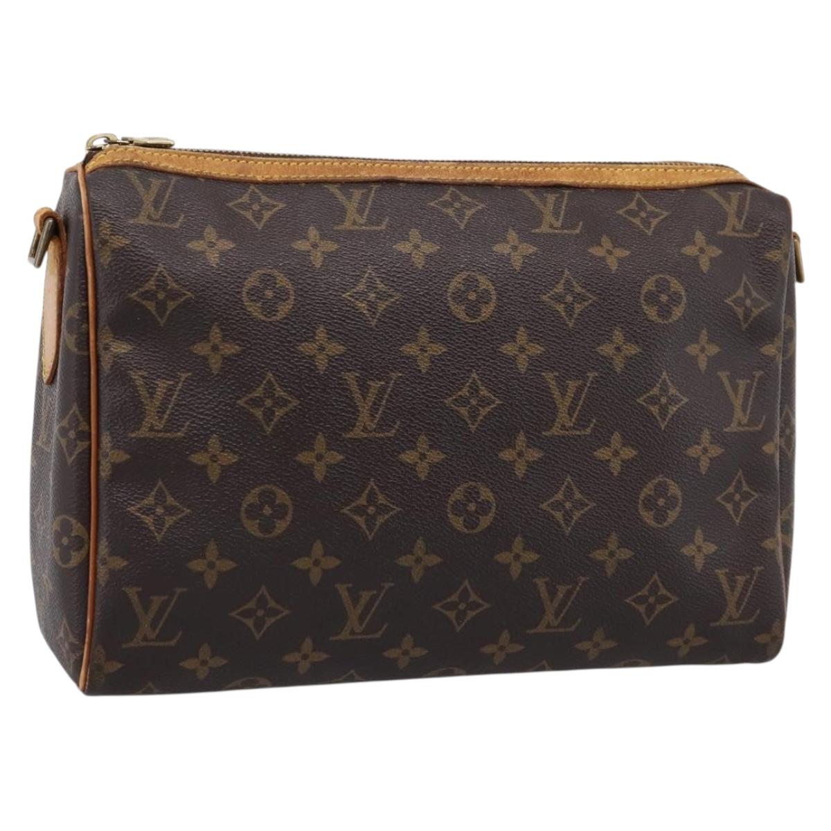 LOUIS VUITTON Monogram Tulle Lee Shoulder Bag M51348 LV Auth 198475