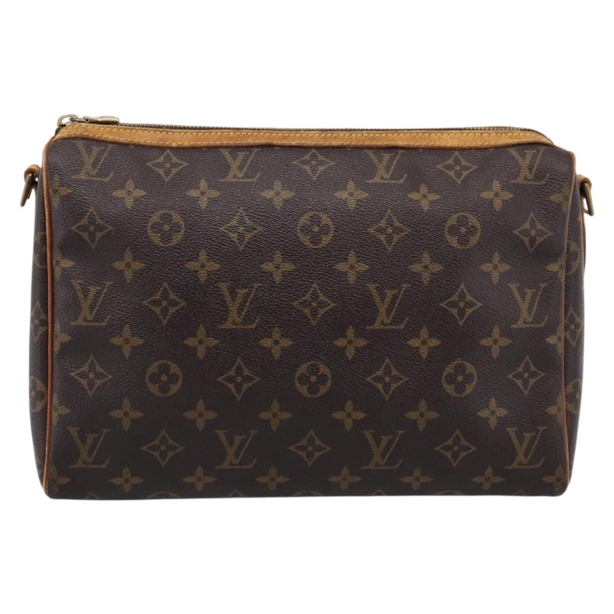LOUIS VUITTON Monogram Tulle Lee Shoulder Bag M51348 LV Auth 198475