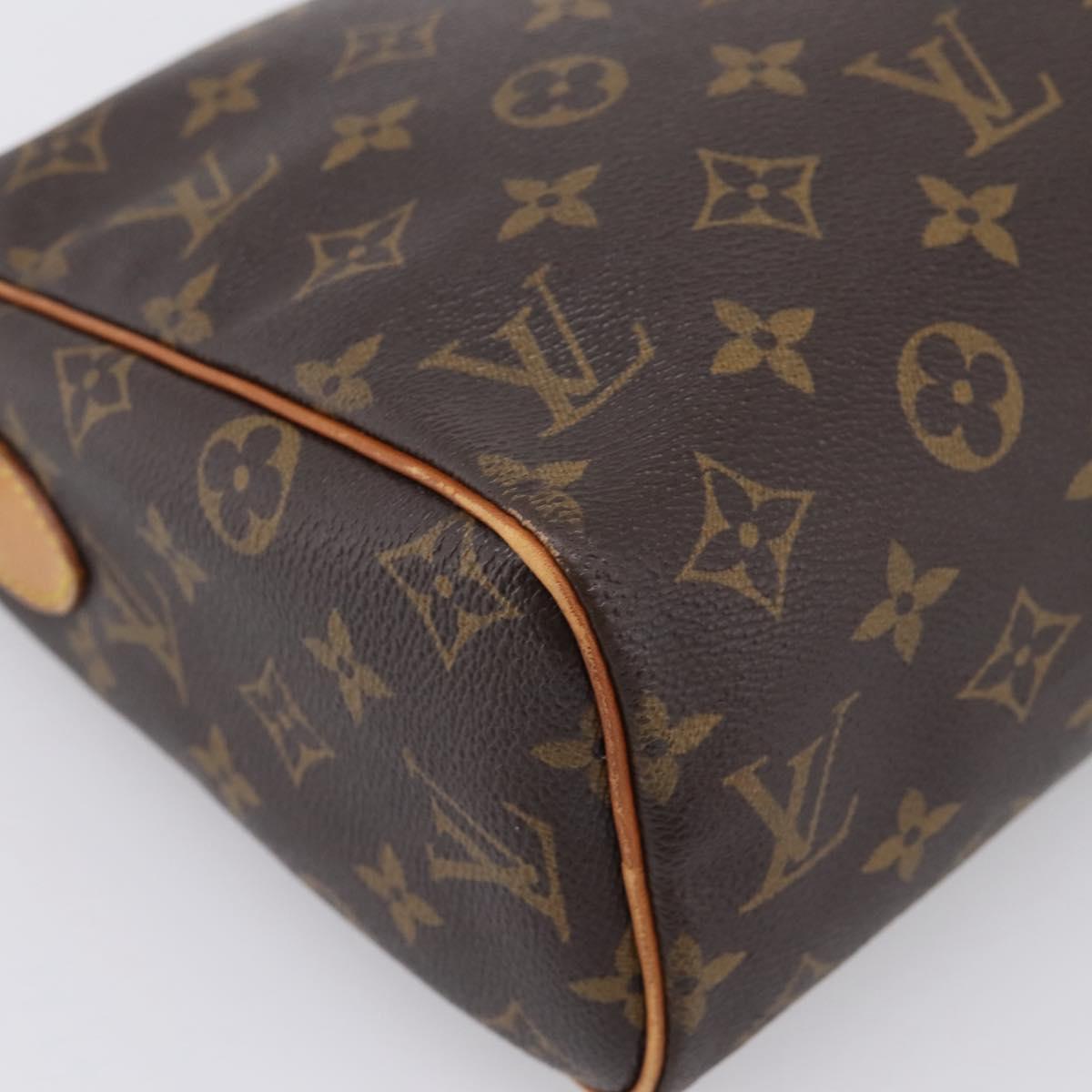 LOUIS VUITTON Monogram Tulle Lee Shoulder Bag M51348 LV Auth 198475