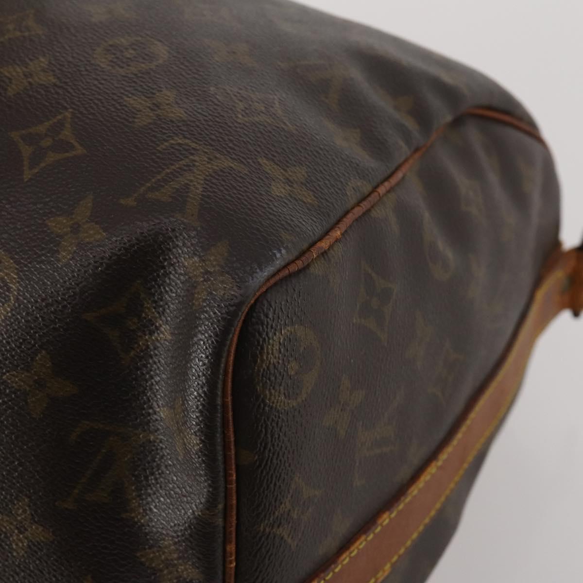 LOUIS VUITTON Monogram Keepall Bandouliere 45 Boston Bag M41418 LV Auth 198487