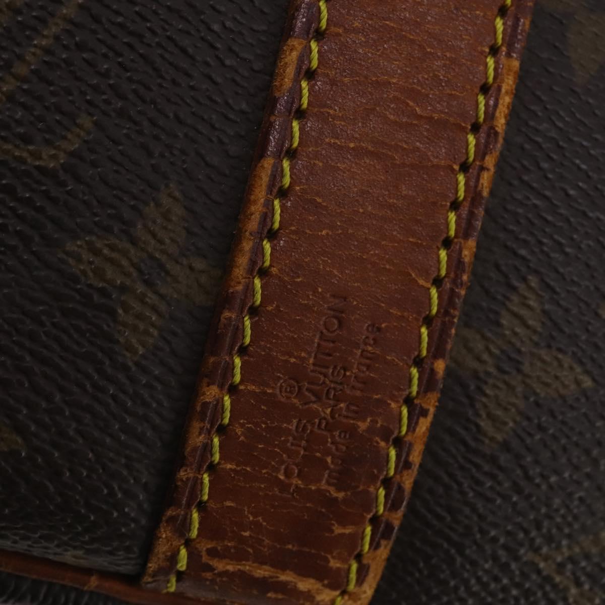 LOUIS VUITTON Monogram Keepall Bandouliere 45 Boston Bag M41418 LV Auth 198487