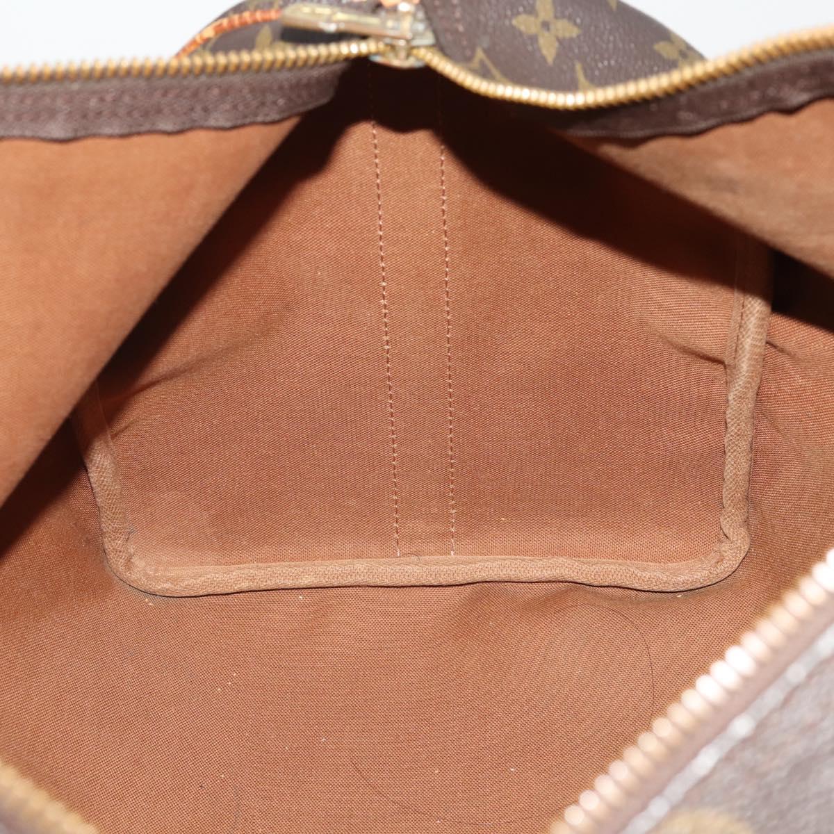 LOUIS VUITTON Monogram Keepall Bandouliere 45 Boston Bag M41418 LV Auth 198487