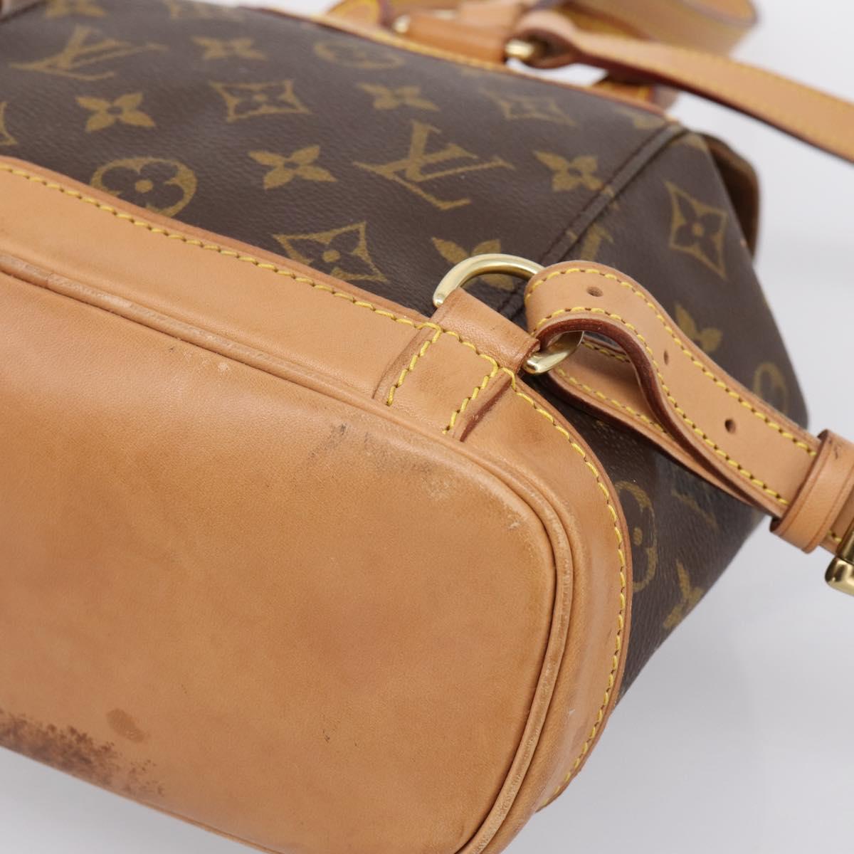 LOUIS VUITTON Monogram Montsouris PM Backpack M51137 LV Auth 198492A