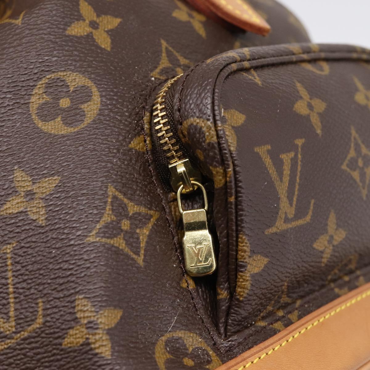 LOUIS VUITTON Monogram Montsouris PM Backpack M51137 LV Auth 198492A