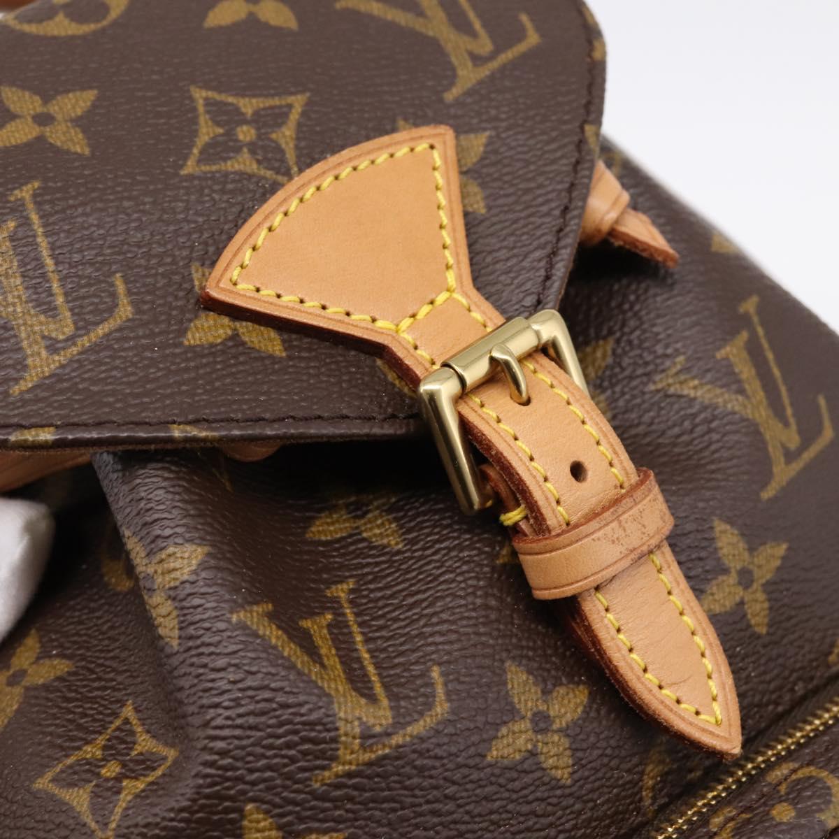 LOUIS VUITTON Monogram Montsouris PM Backpack M51137 LV Auth 198492A