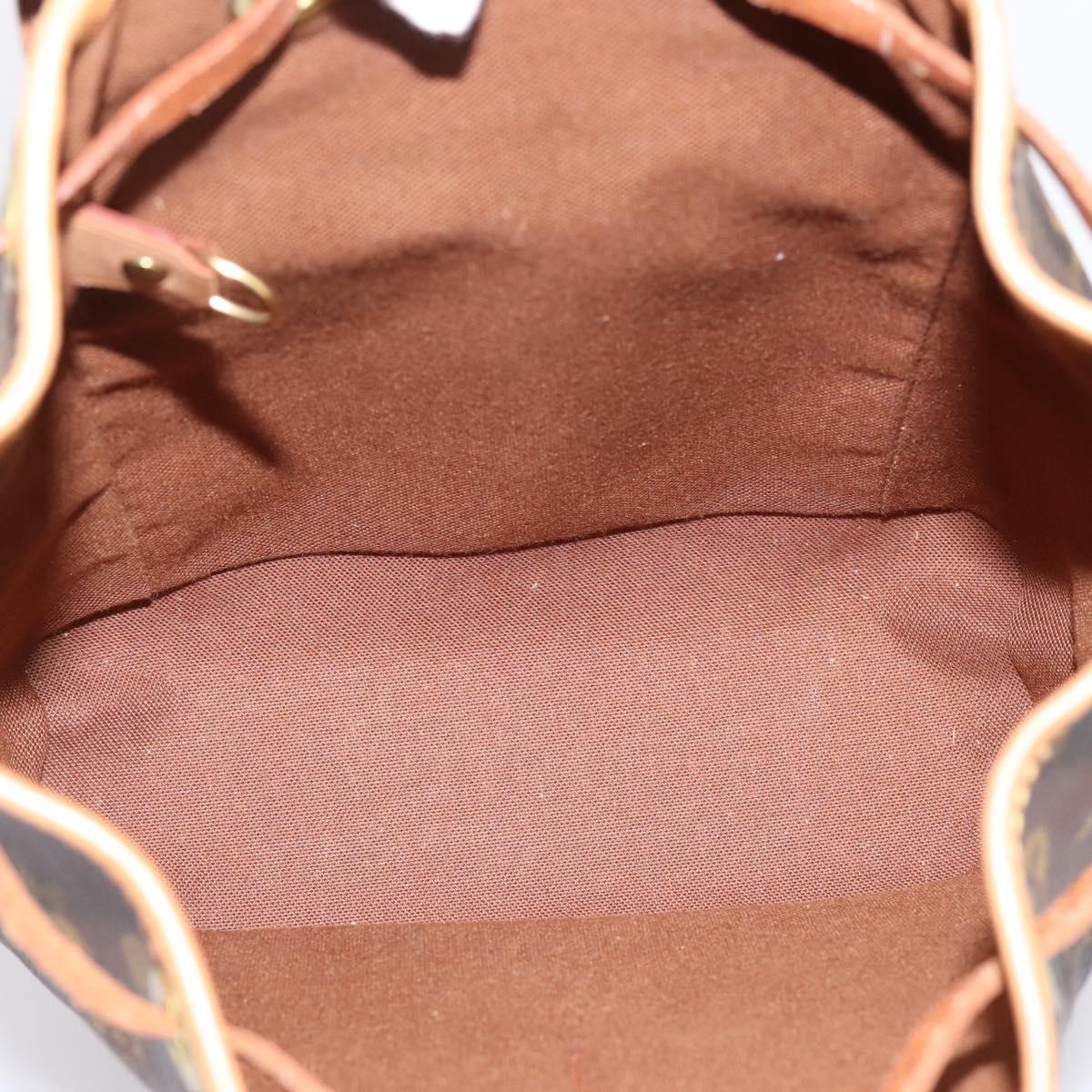 LOUIS VUITTON Monogram Montsouris PM Backpack M51137 LV Auth 198492A