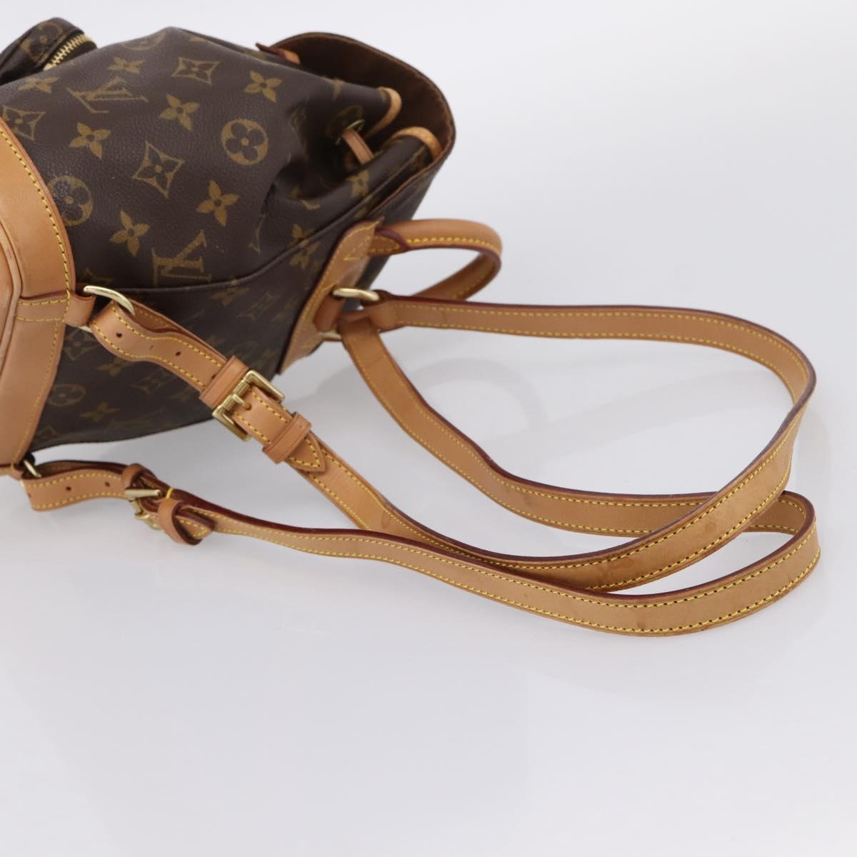 LOUIS VUITTON Monogram Montsouris PM Backpack M51137 LV Auth 198492A