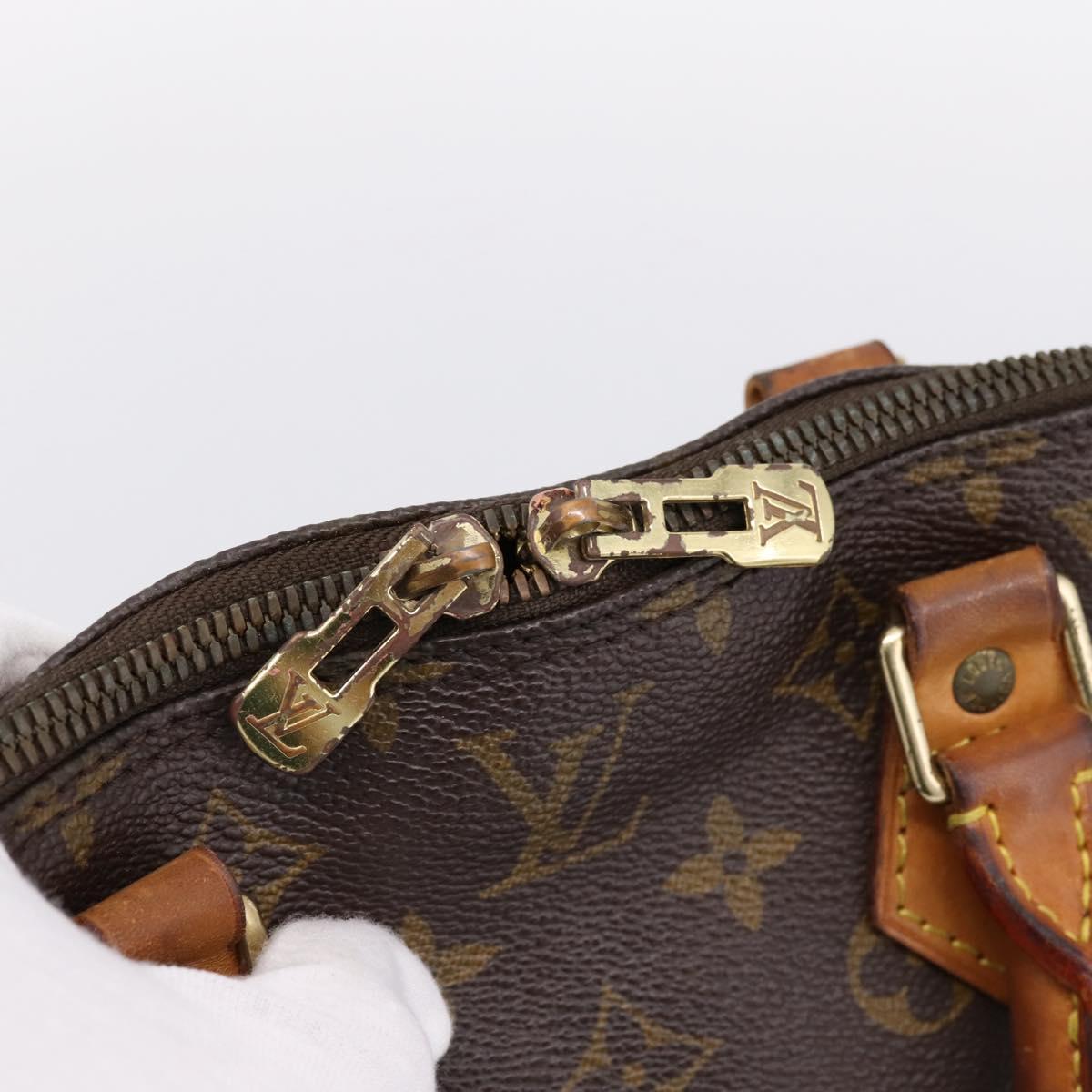 LOUIS VUITTON Monogram Alma Hand Bag M51130 LV Auth 198498
