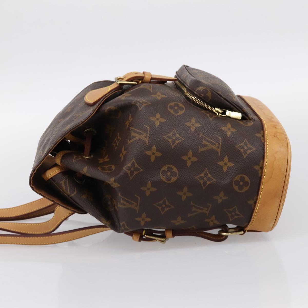 LOUIS VUITTON Monogram Montsouris MM Backpack M51136 LV Auth 198499
