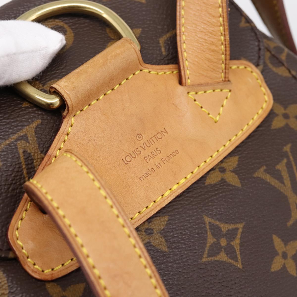 LOUIS VUITTON Monogram Montsouris MM Backpack M51136 LV Auth 198499