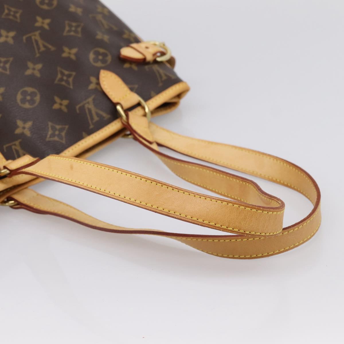LOUIS VUITTON Monogram Batignolles Vertical Tote Bag M51153 LV Auth 198505A