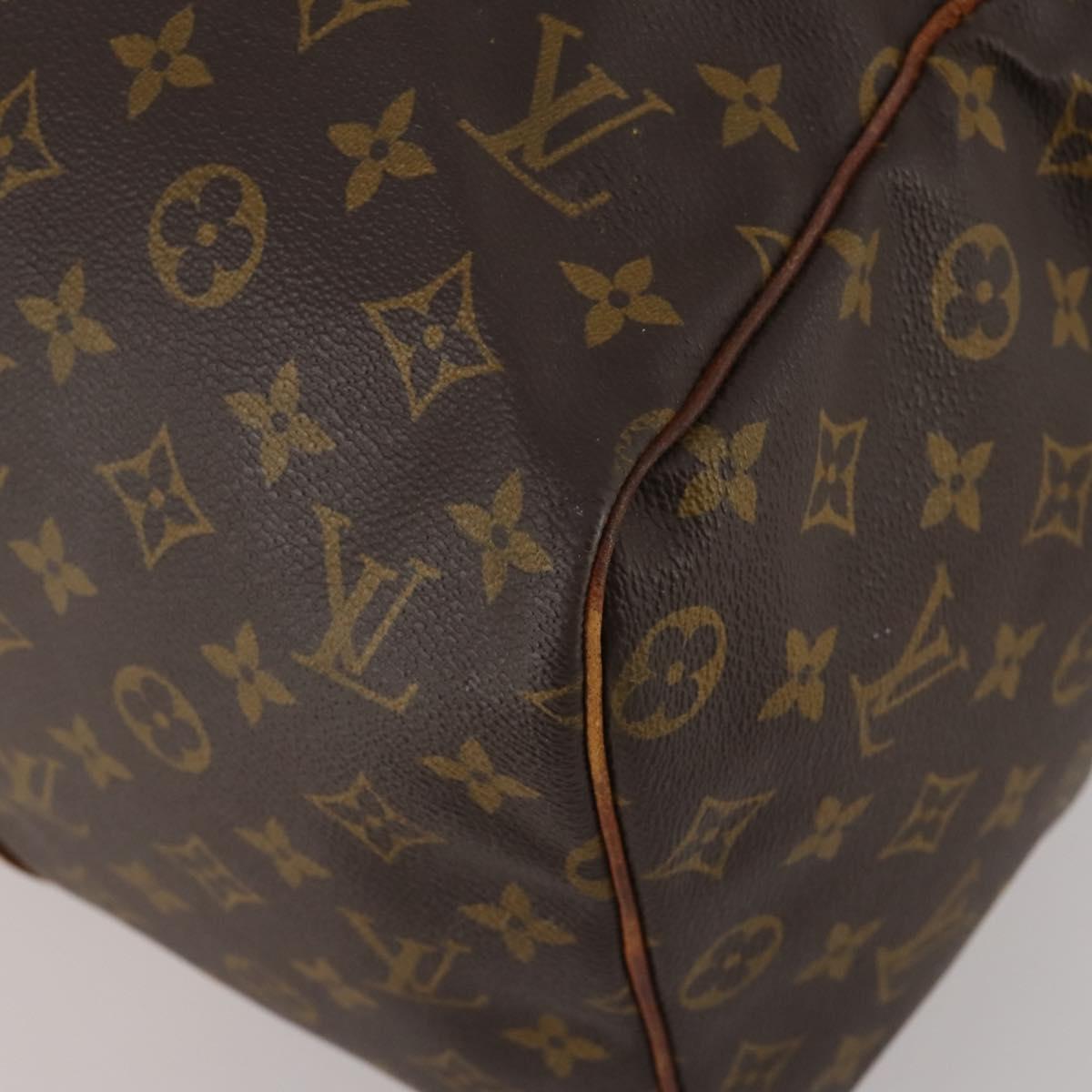 LOUIS VUITTON Monogram Sac Souple 45 Boston Bag M41624 LV Auth 198506A