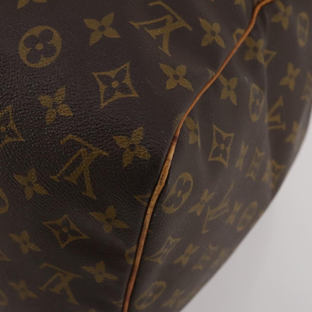 LOUIS VUITTON Monogram Sac Souple 45 Boston Bag M41624 LV Auth 198506A