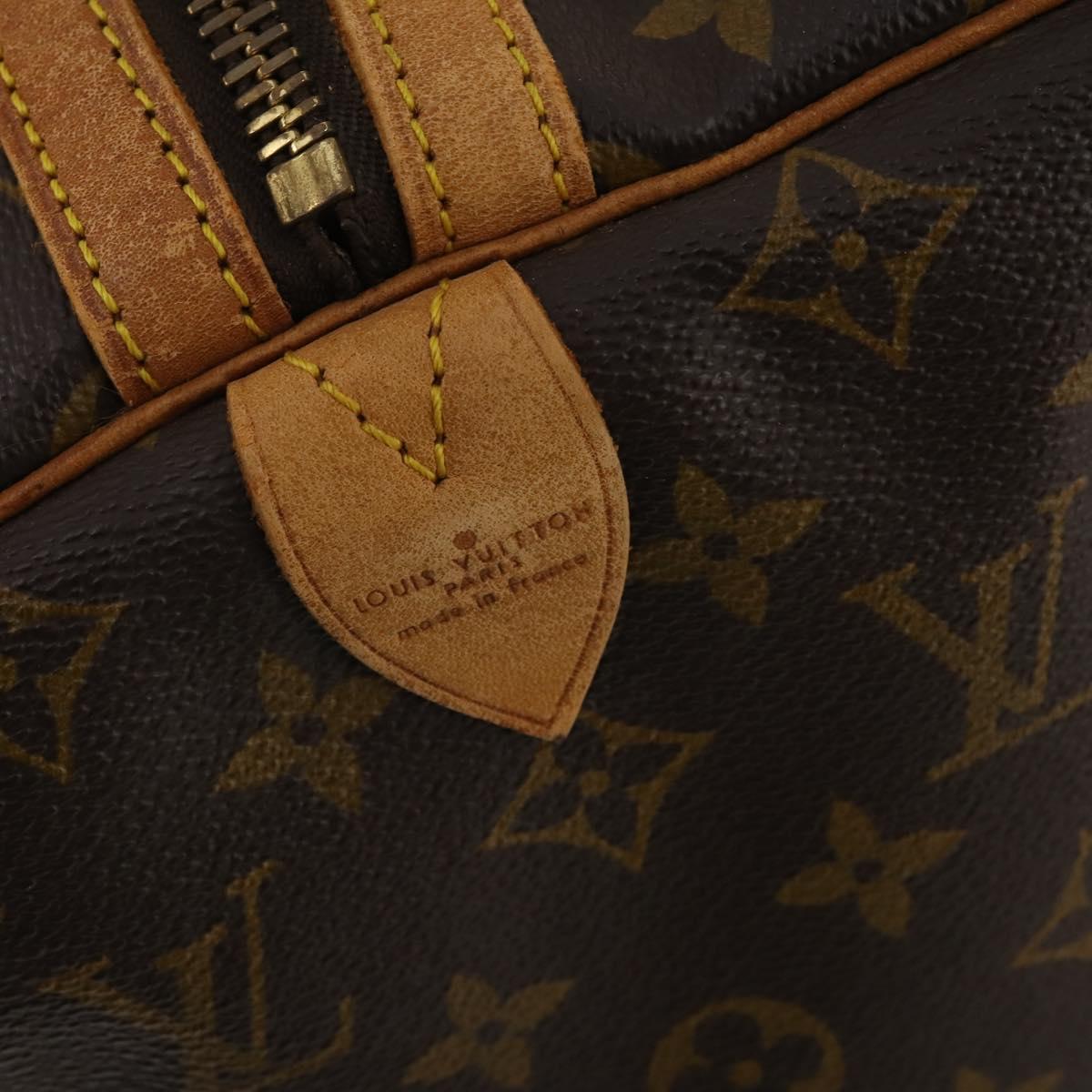 LOUIS VUITTON Monogram Sac Souple 45 Boston Bag M41624 LV Auth 198506A