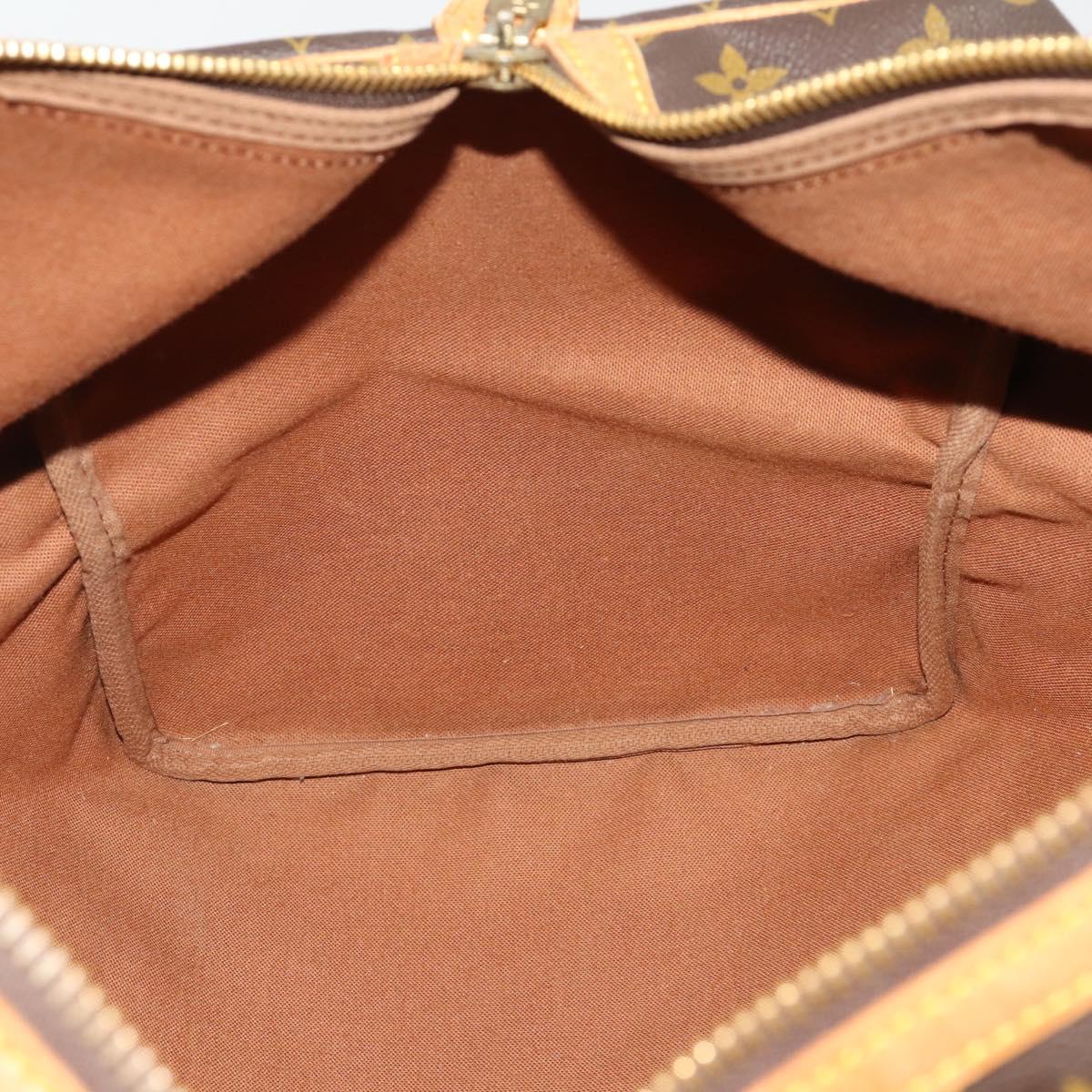 LOUIS VUITTON Monogram Sac Souple 45 Boston Bag M41624 LV Auth 198506A