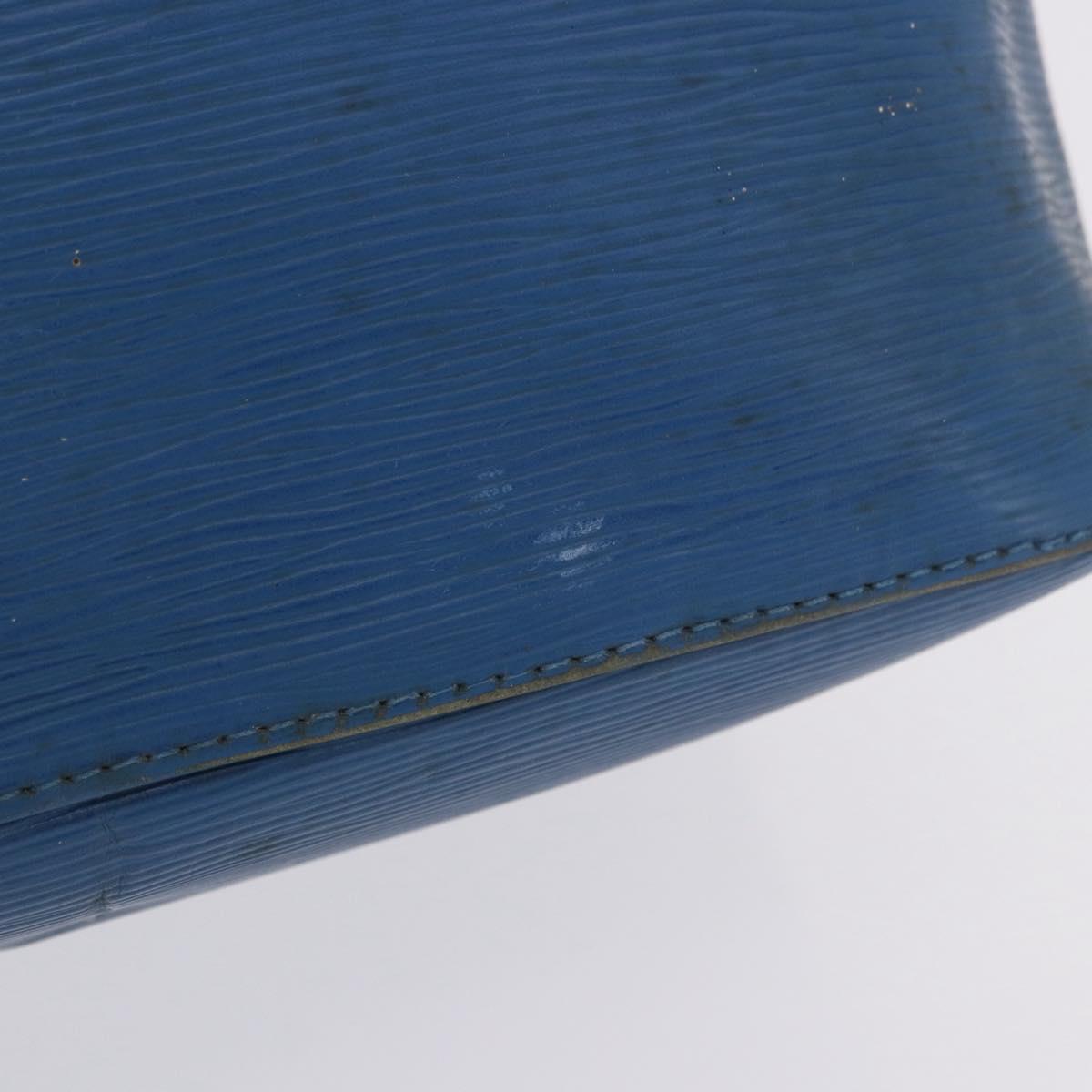 LOUIS VUITTON Epi Petit Noe Shoulder Bag Blue M44105 LV Auth 198514