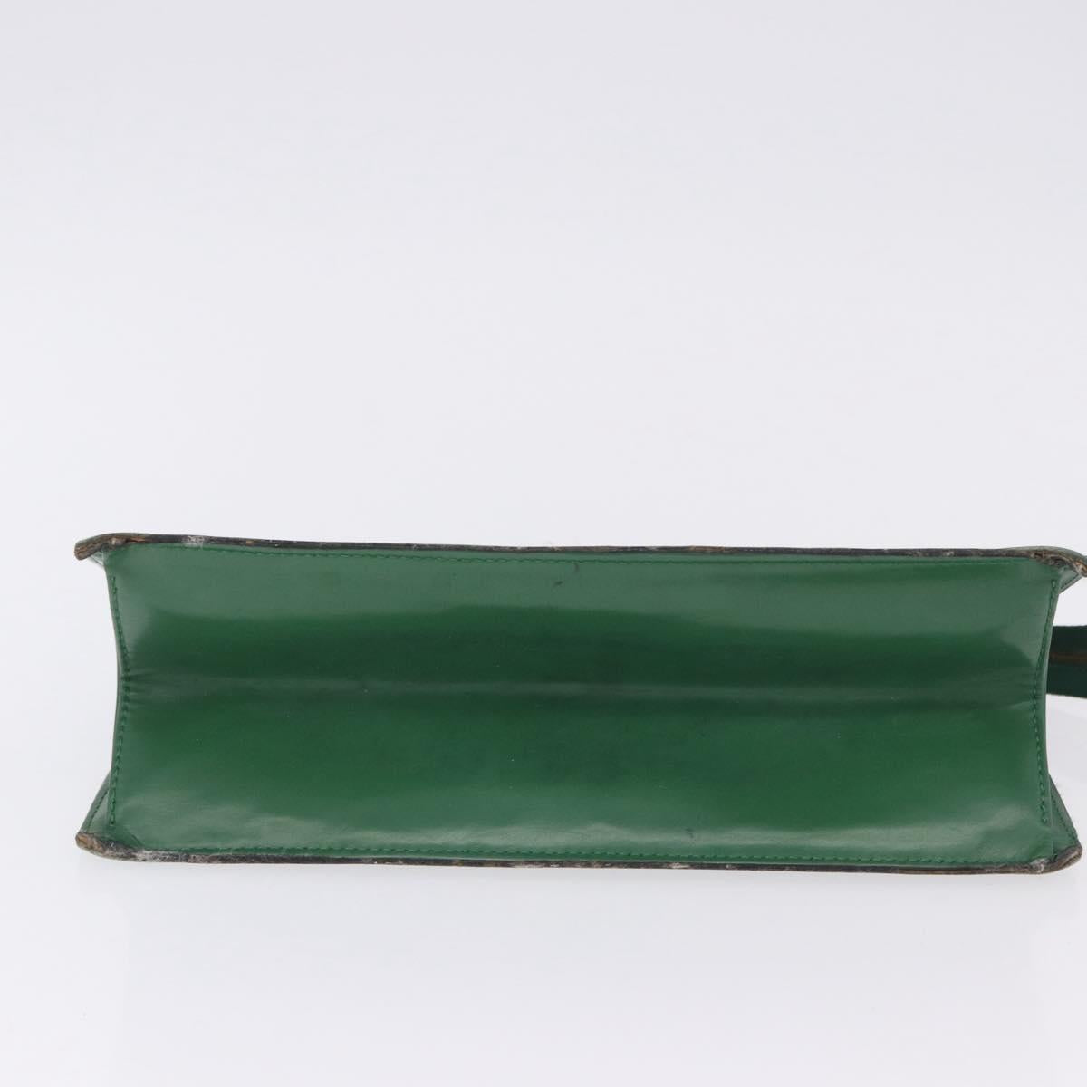 LOUIS VUITTON Epi Montaigne 27 Clutch Bag Green M52654 LV Auth 198520