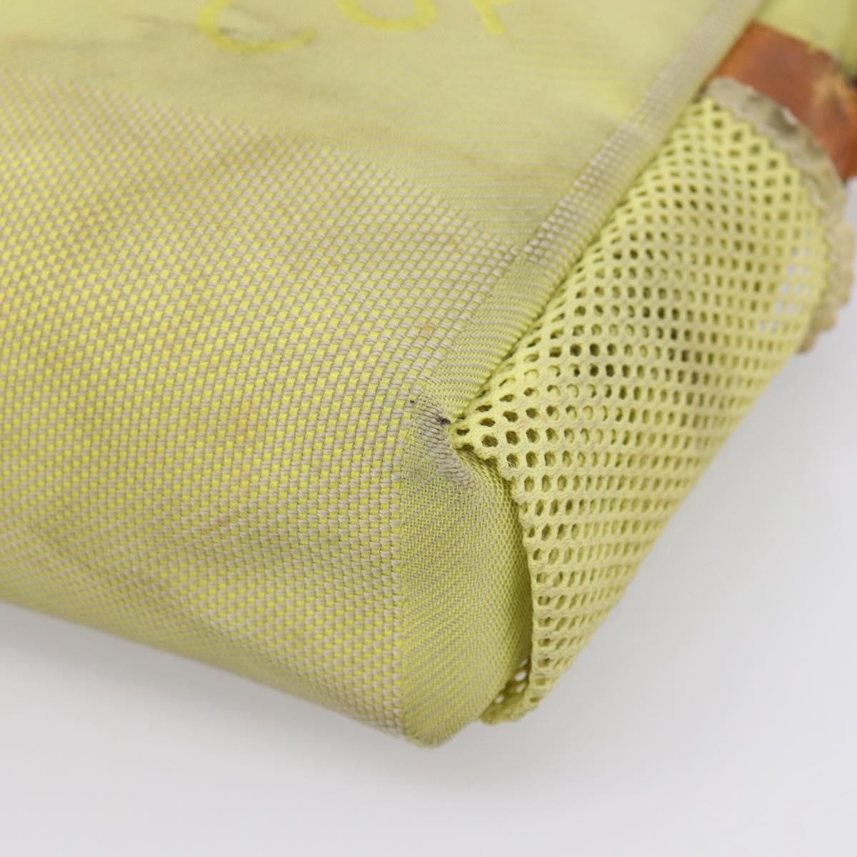 LOUIS VUITTON Damier Geant LV Cup Weatherly Bag Yellow M80636 LV Auth 198525