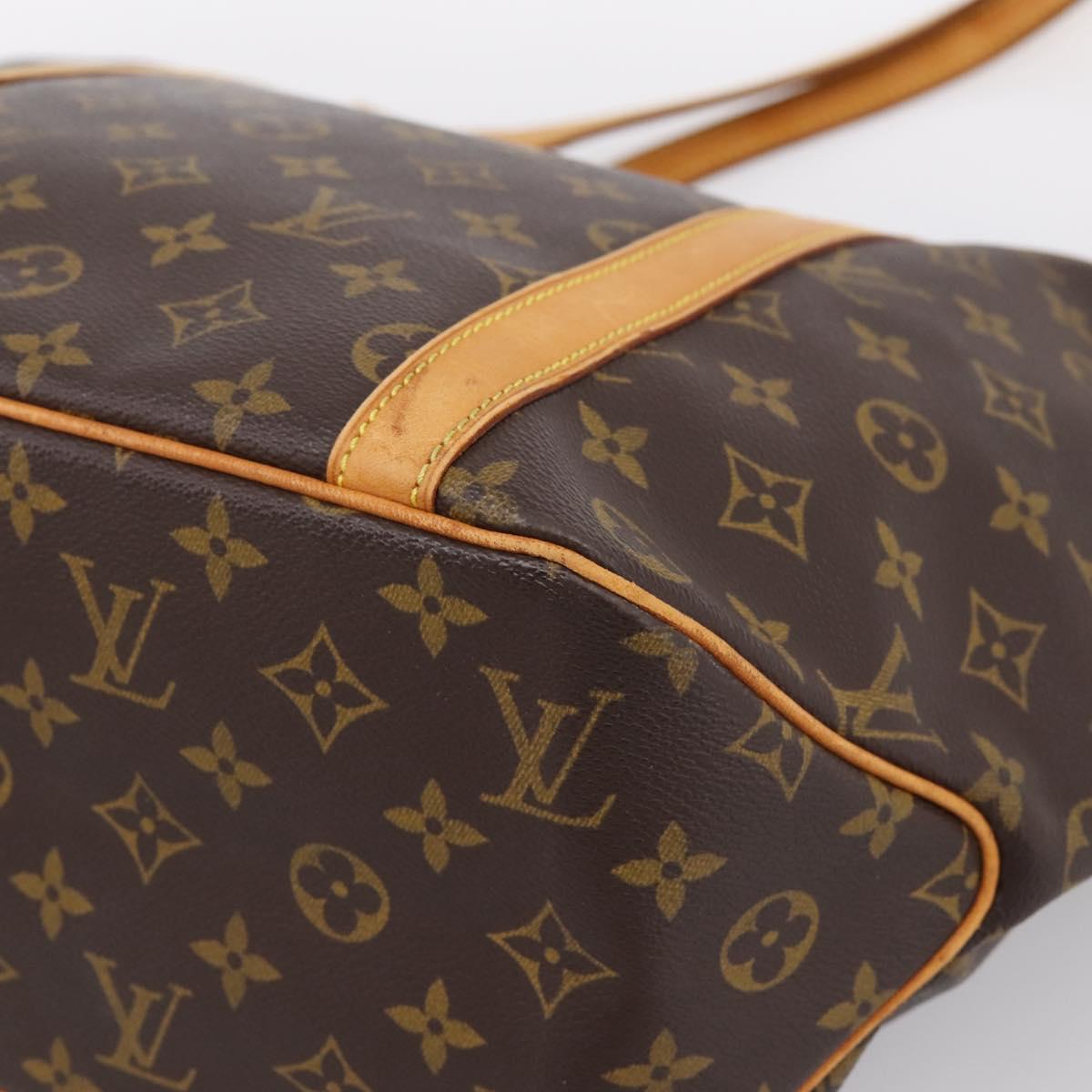 LOUIS VUITTON Monogram Sac Shopping Tote Bag M51108 LV Auth 198529