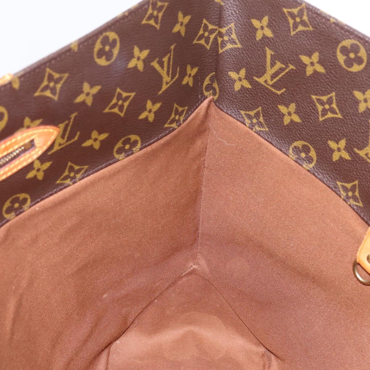 LOUIS VUITTON Monogram Sac Shopping Tote Bag M51108 LV Auth 198529